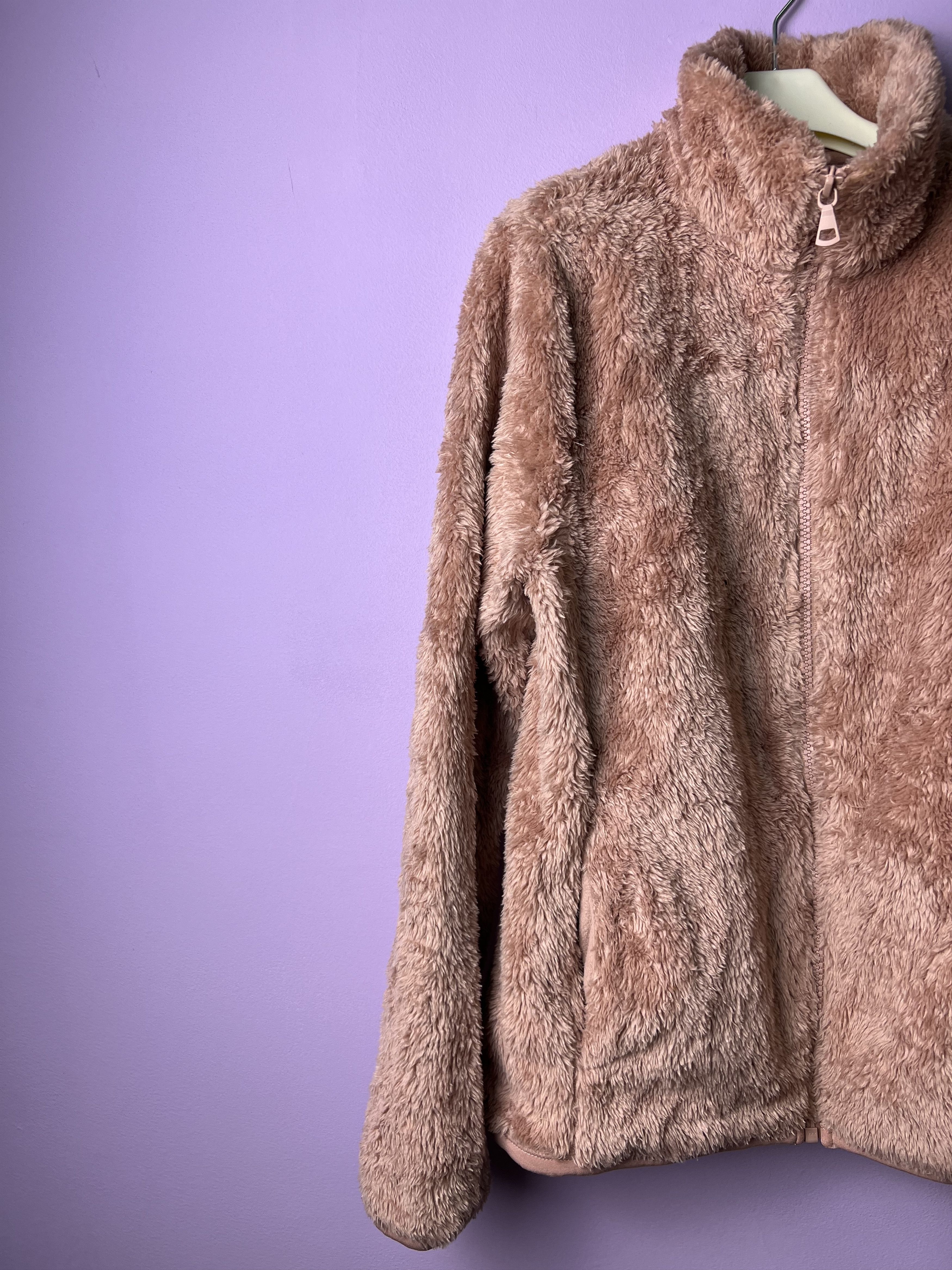 Japanese Brand 🔥Uniqlo Faux Fur Zipper Jackets Size US XS / EU 42 / 0 - 3 Thumbnail