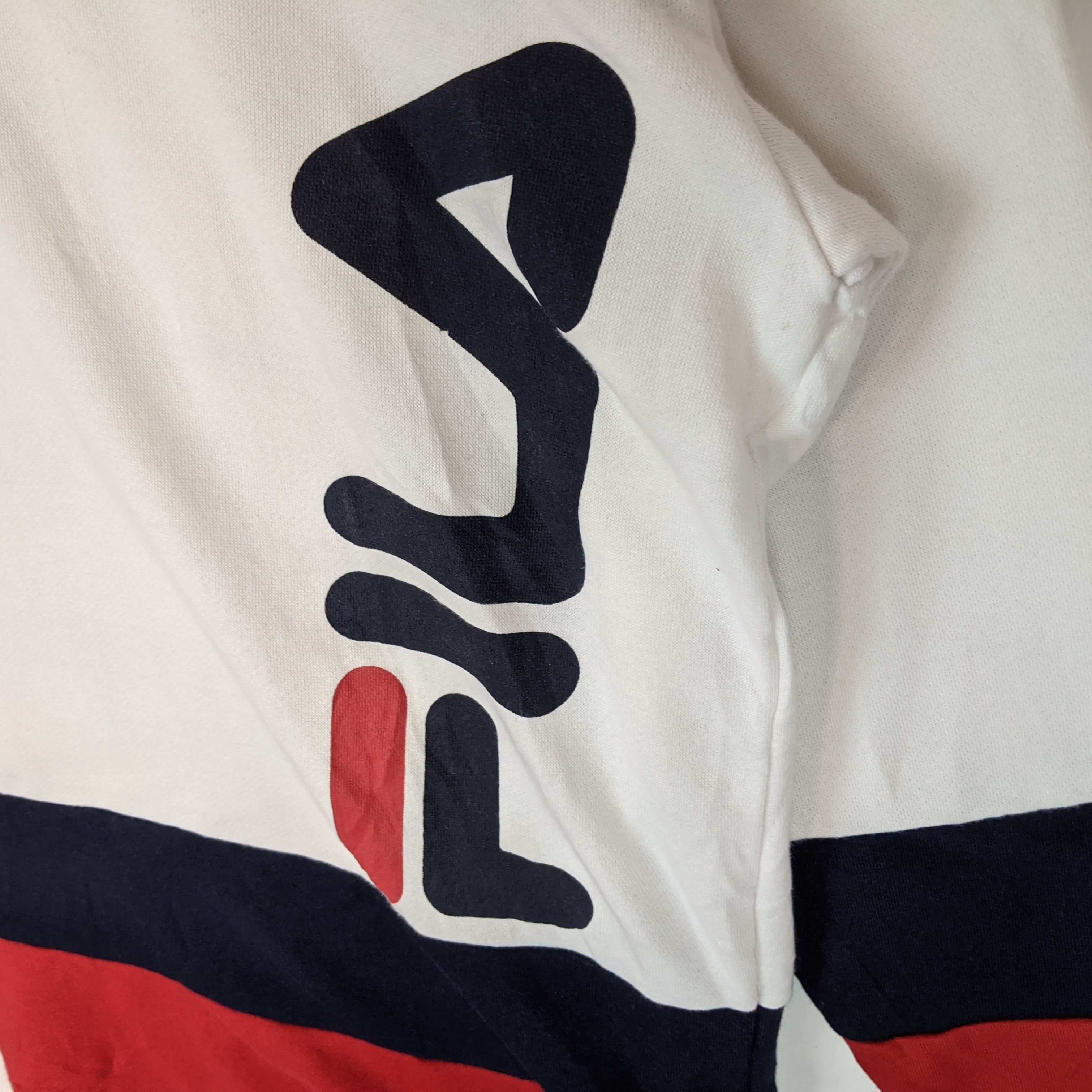 Fila FILA Big Logo Spell Out Jumper Sweatshirt Size L / US 10 / IT 46 - 8 Thumbnail