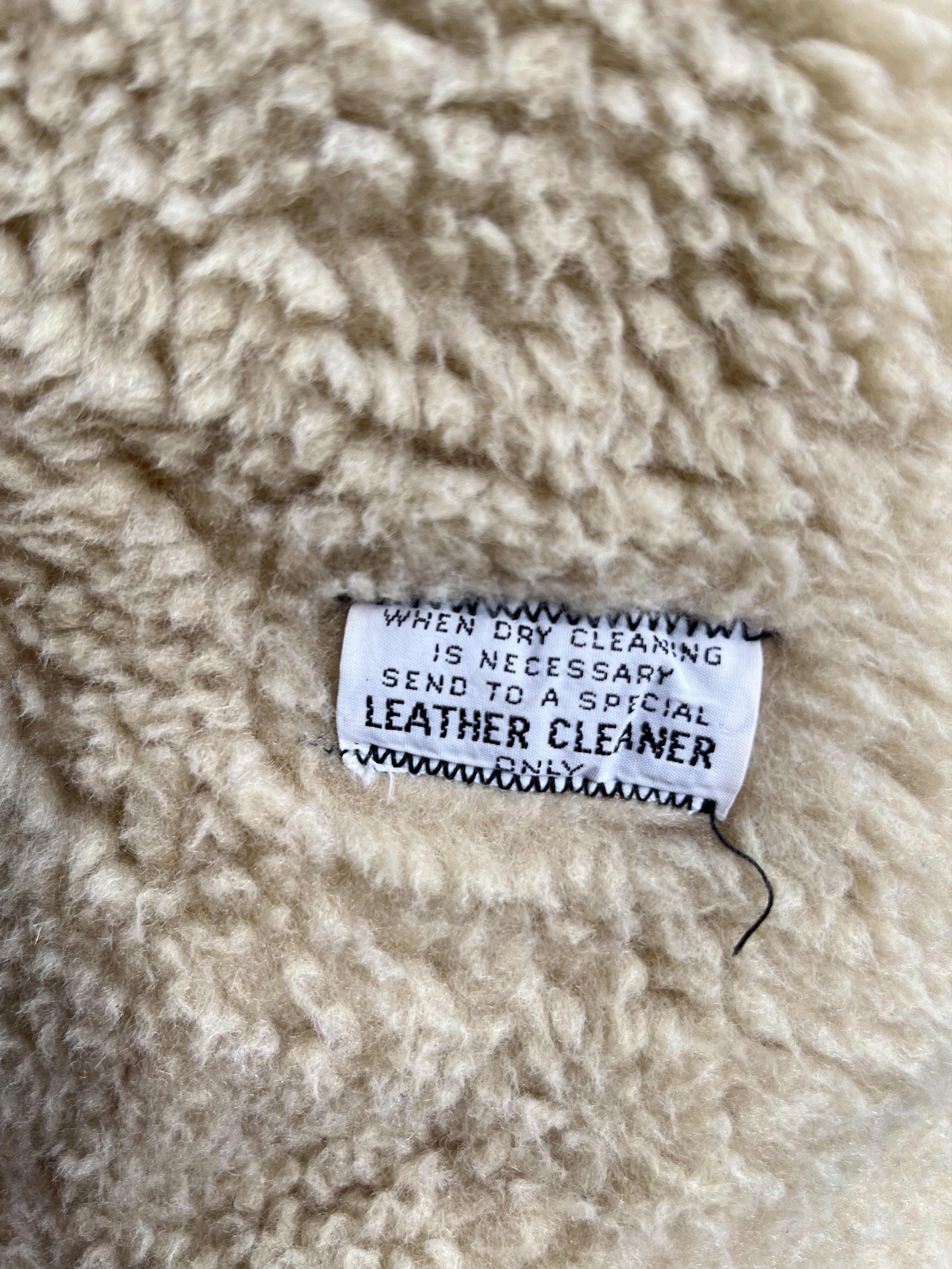 JCPenney Vintage J.C.Penney Leather Sherpa Jacket Size US XXS / EU 40 - 9 Thumbnail