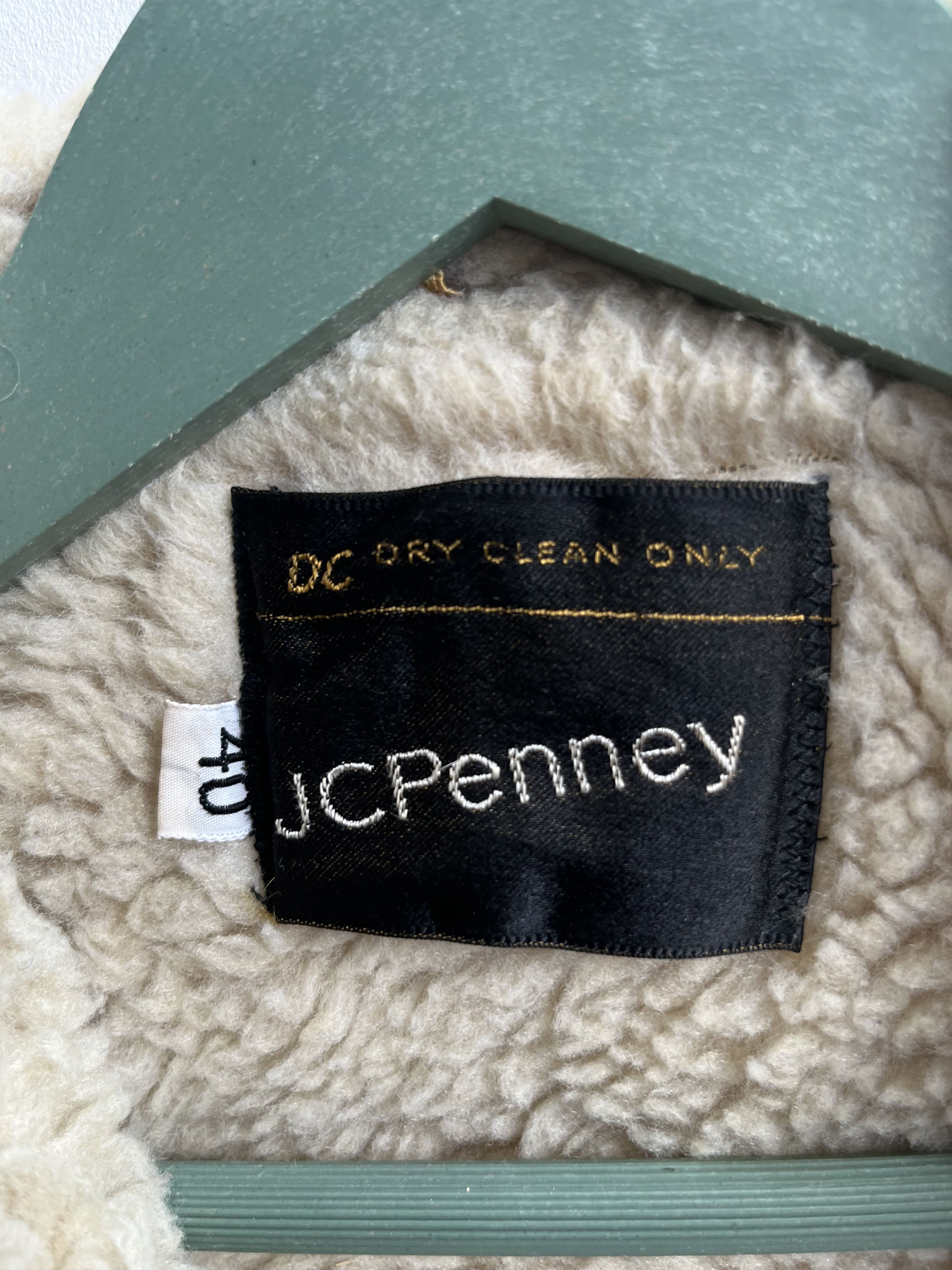 JCPenney Vintage J.C.Penney Leather Sherpa Jacket Size US XXS / EU 40 - 8 Thumbnail