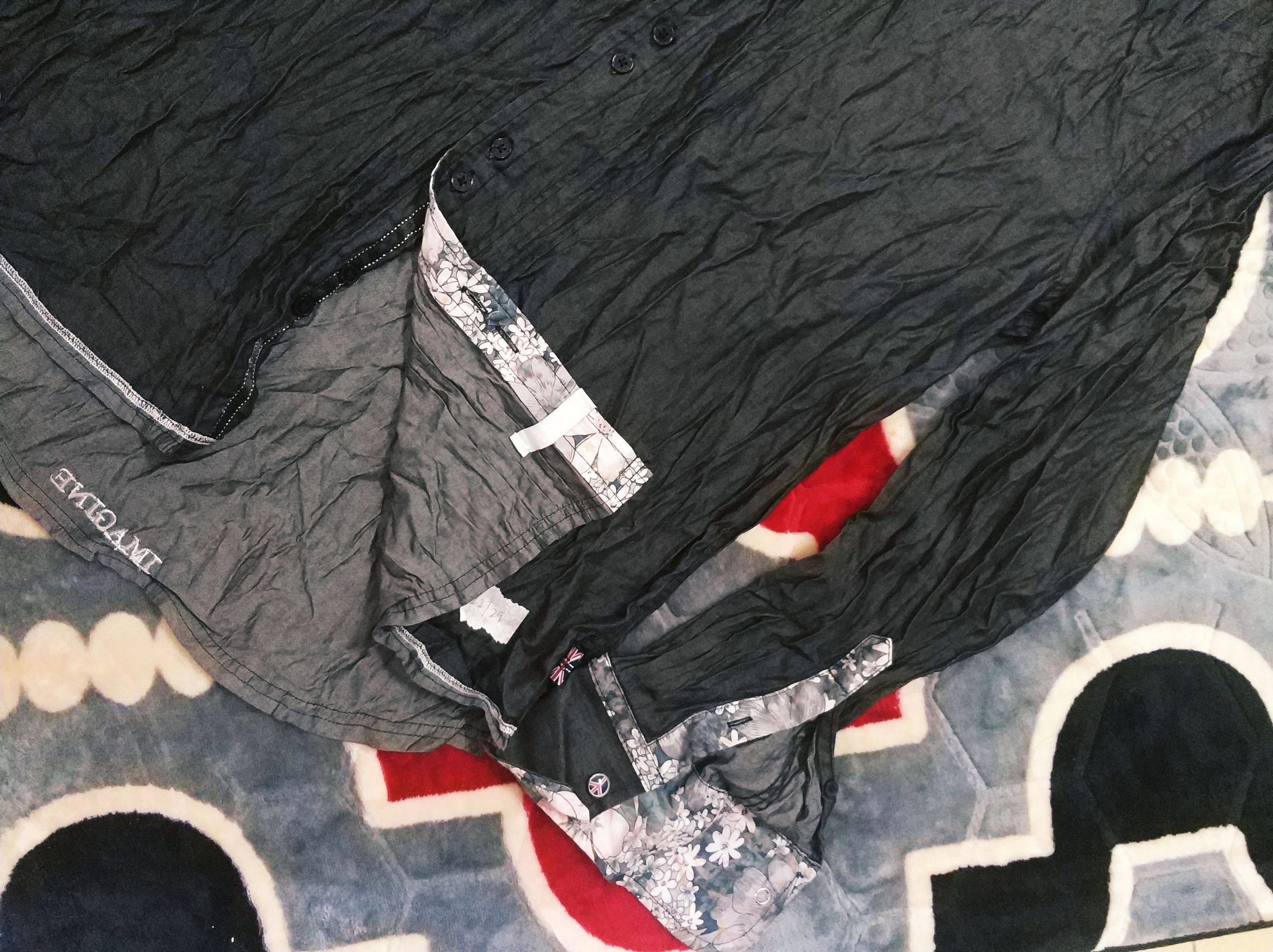 English Laundry 🔥Rare English Laundry x John Lennon Black Floral Shirt Size US M / EU 48-50 / 2 - 4 Thumbnail