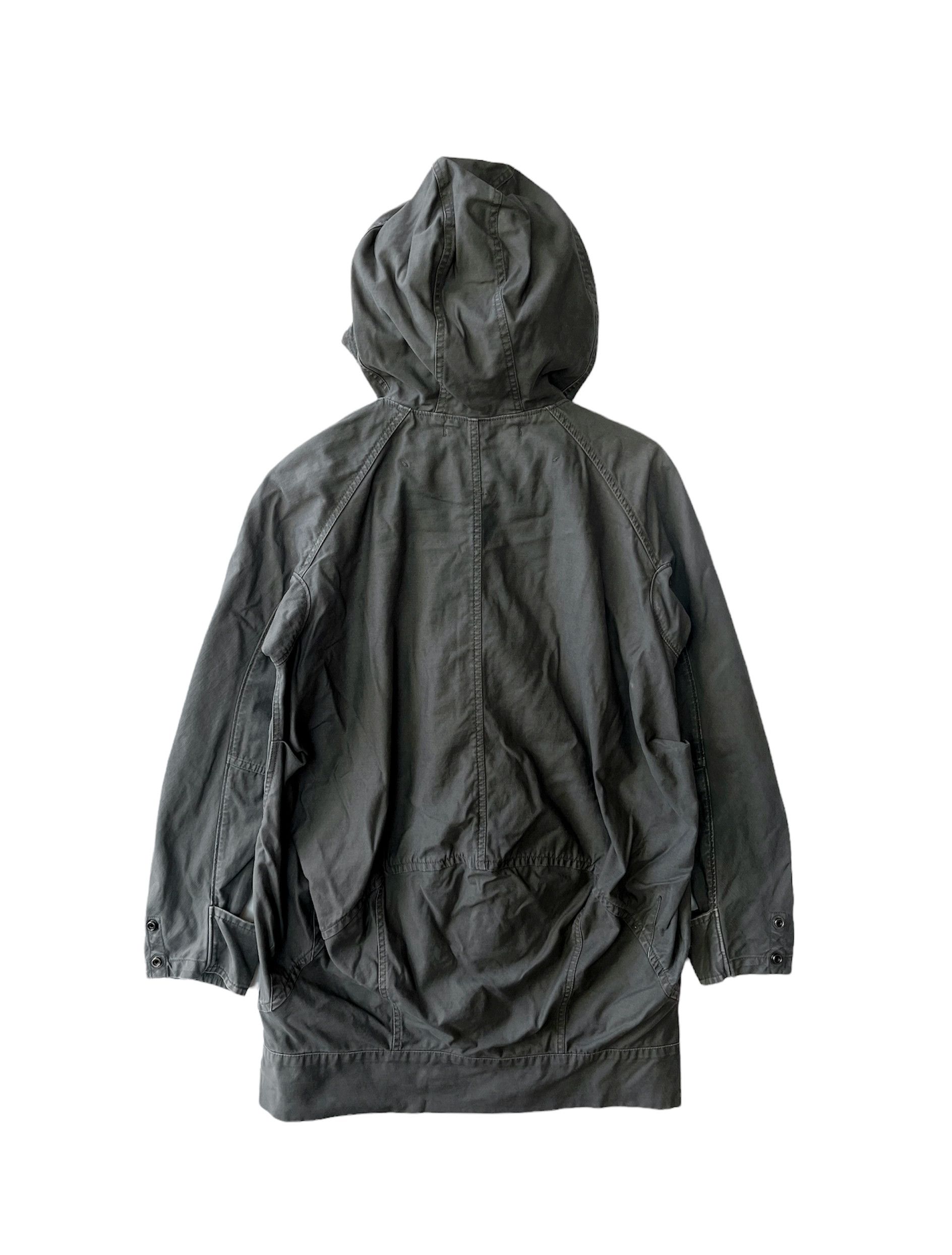 CABANE de ZUCCa × Issey Miyake Vintage Zucca Parka Jacket Size S / US 4 / IT 40 - 2 Thumbnail