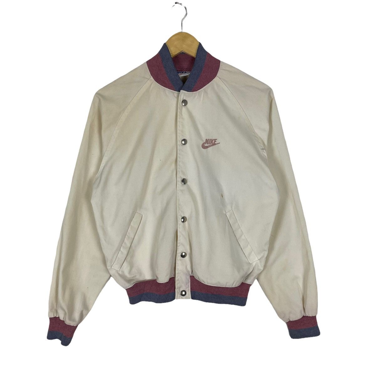 90s NIKE OREN TAG VARSITY LIGHT JACKET