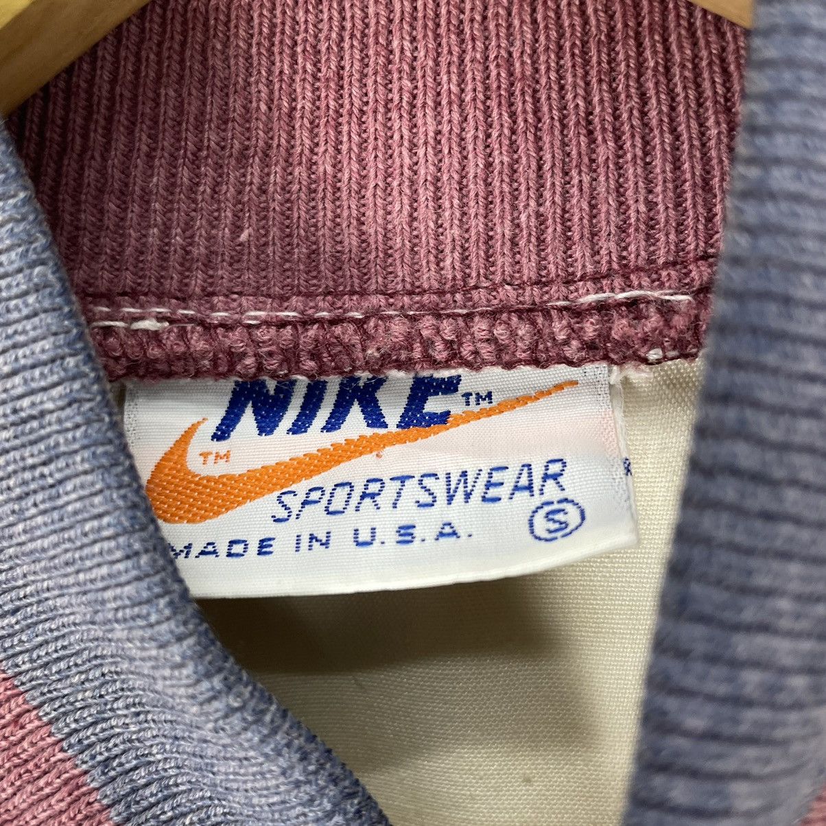 Nike × Vintage ☀️90s NIKE OREN TAG VARSITY LIGHT JACKET Size US S / EU 44-46 / 1 - 8 Thumbnail