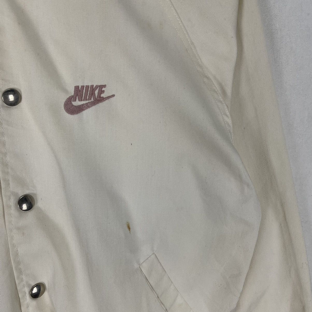 Nike × Vintage ☀️90s NIKE OREN TAG VARSITY LIGHT JACKET Size US S / EU 44-46 / 1 - 4 Thumbnail