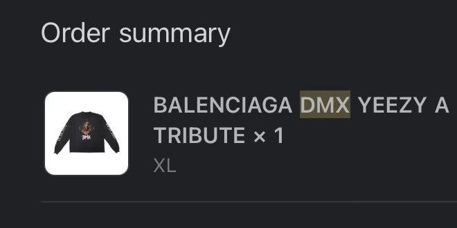 Balenciaga Balenciaga DMX Yeezy A Tribute L/S Tee Size US XL / EU 56 / 4 - 3 Thumbnail