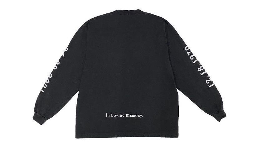 Balenciaga Balenciaga DMX Yeezy A Tribute L/S Tee Size US XL / EU 56 / 4 - 2 Thumbnail