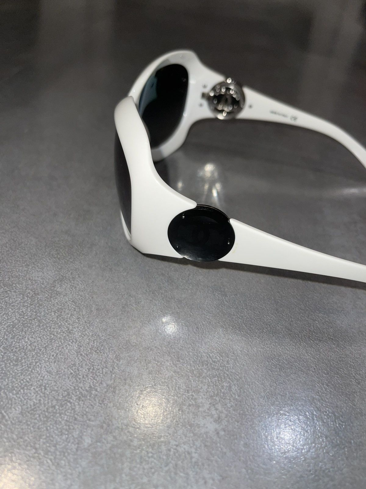 Chanel Chanel 6033 C.716/3C White Cobain Sunglasses Size ONE SIZE - 6 Thumbnail