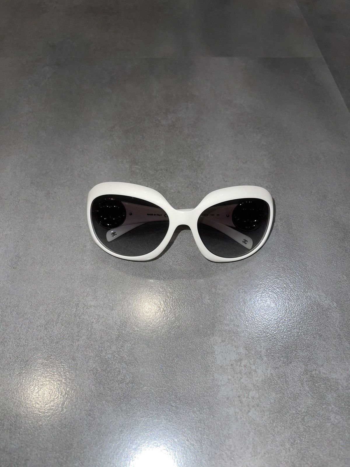 Chanel Chanel 6033 C.716/3C White Cobain Sunglasses Size ONE SIZE - 4 Thumbnail