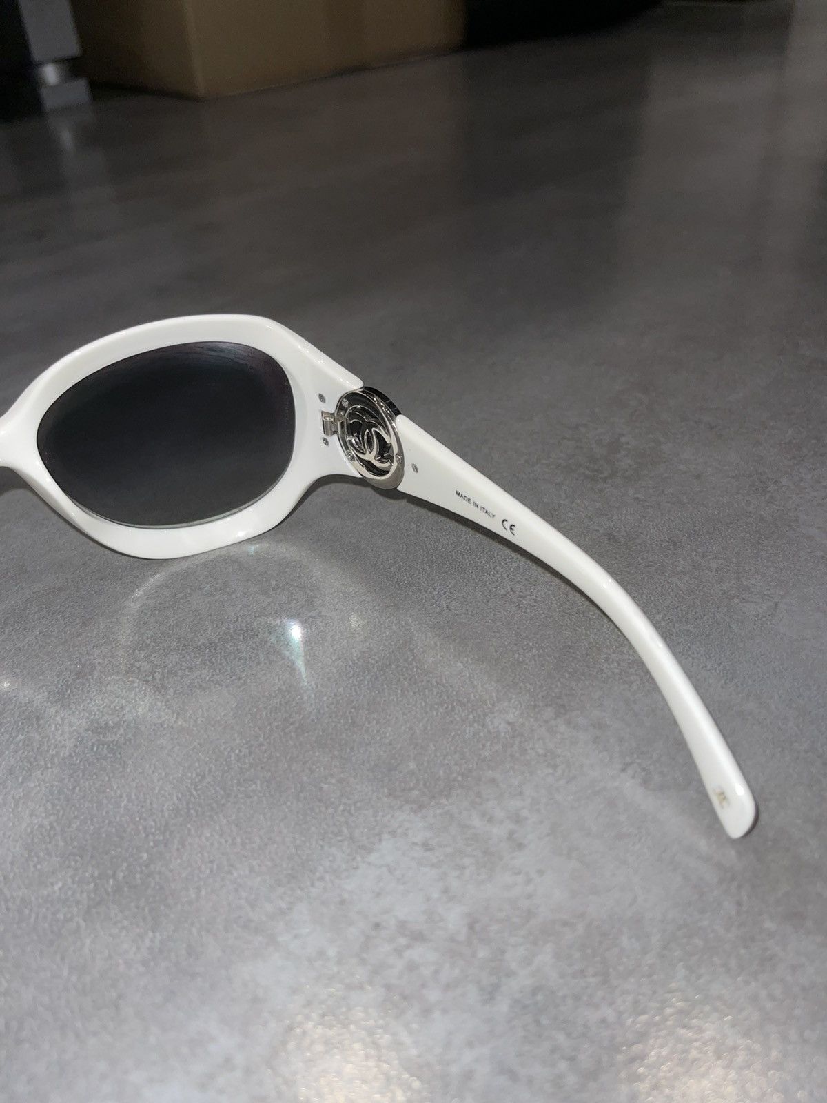 Chanel Chanel 6033 C.716/3C White Cobain Sunglasses Size ONE SIZE - 11 Thumbnail