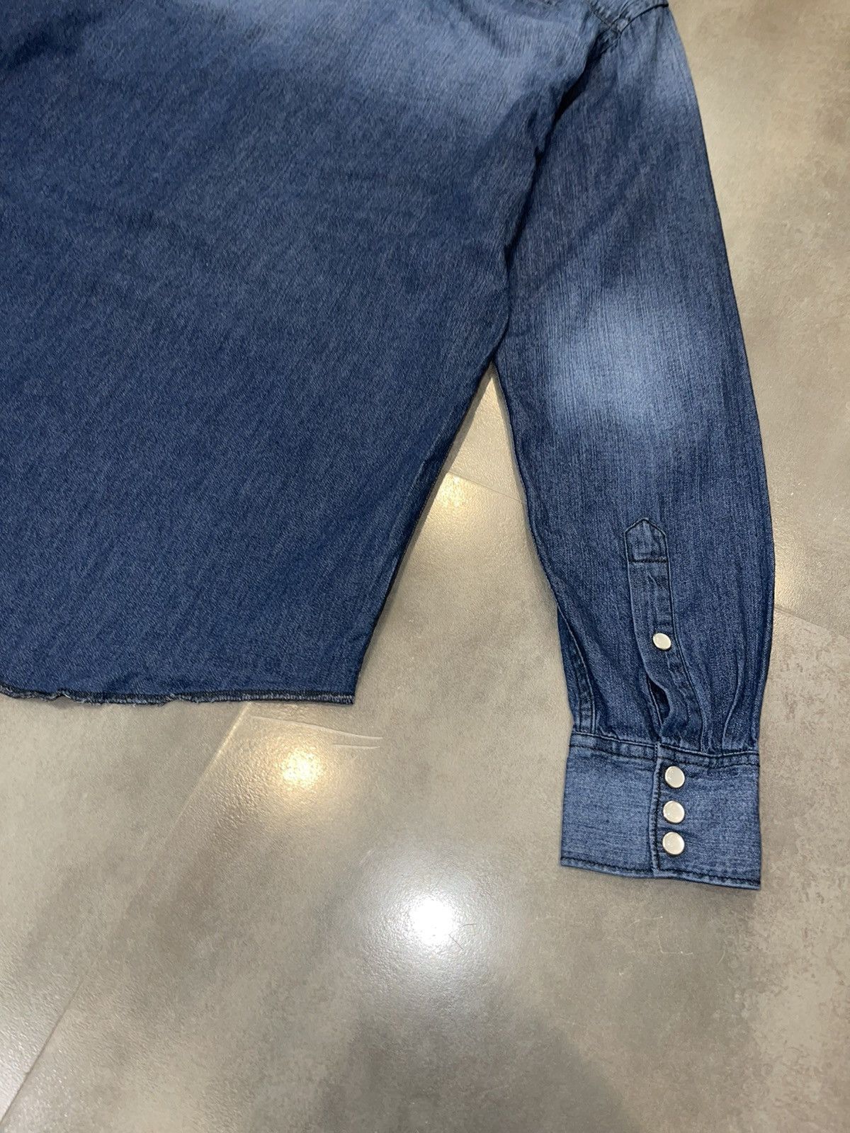 Acne Studios AW11 Acne Studios Texas Indigo Denim Shirt Size US M / EU 48-50 / 2 - 12 Thumbnail