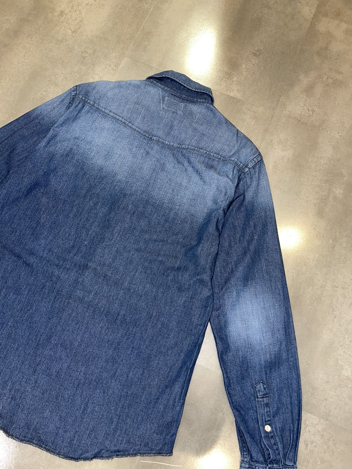 Acne Studios AW11 Acne Studios Texas Indigo Denim Shirt Size US M / EU 48-50 / 2 - 14 Thumbnail
