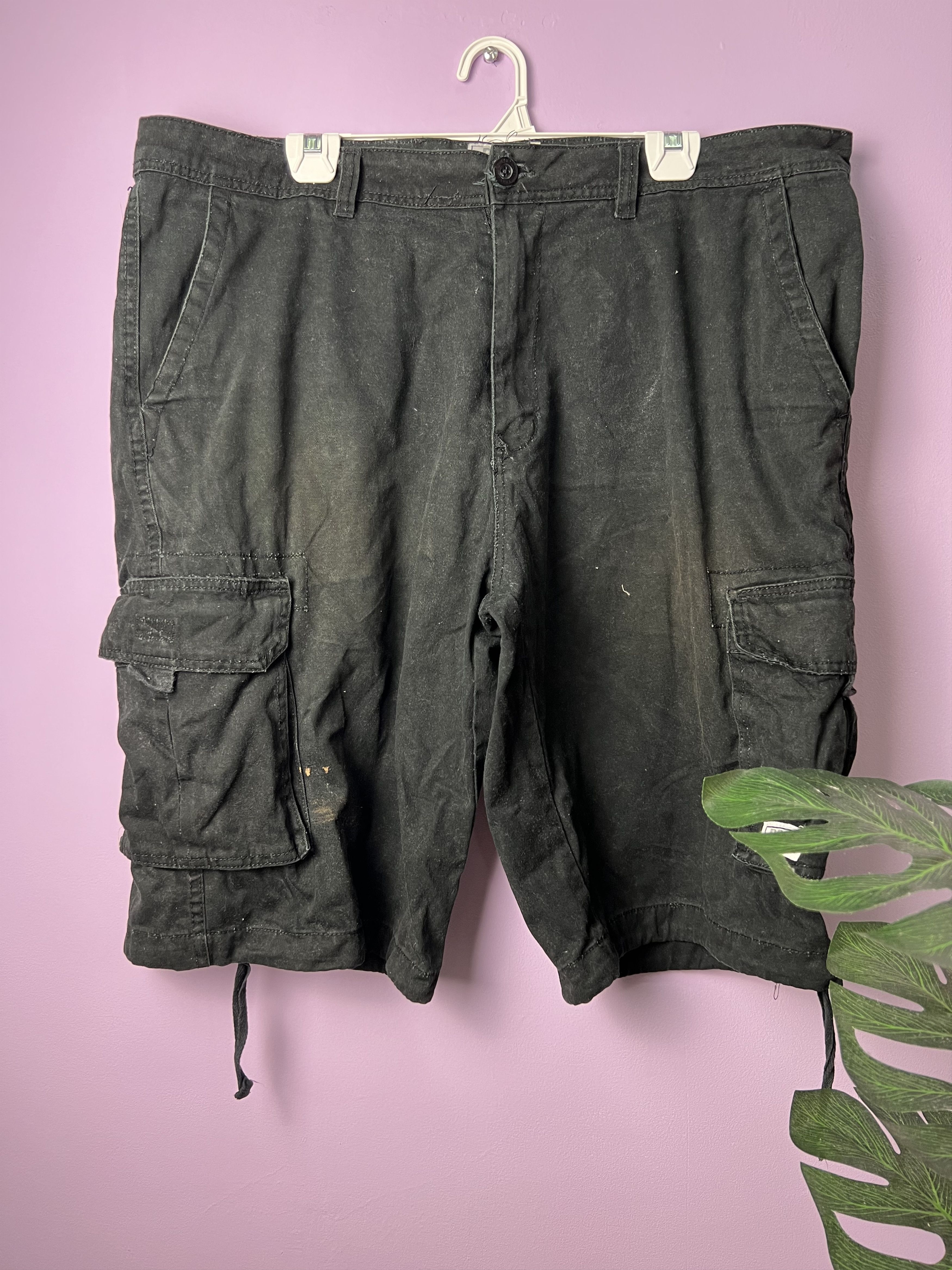 Japanese Brand 🔥Black Pro Club Cargo Pants Size US 41 - 1 Thumbnail