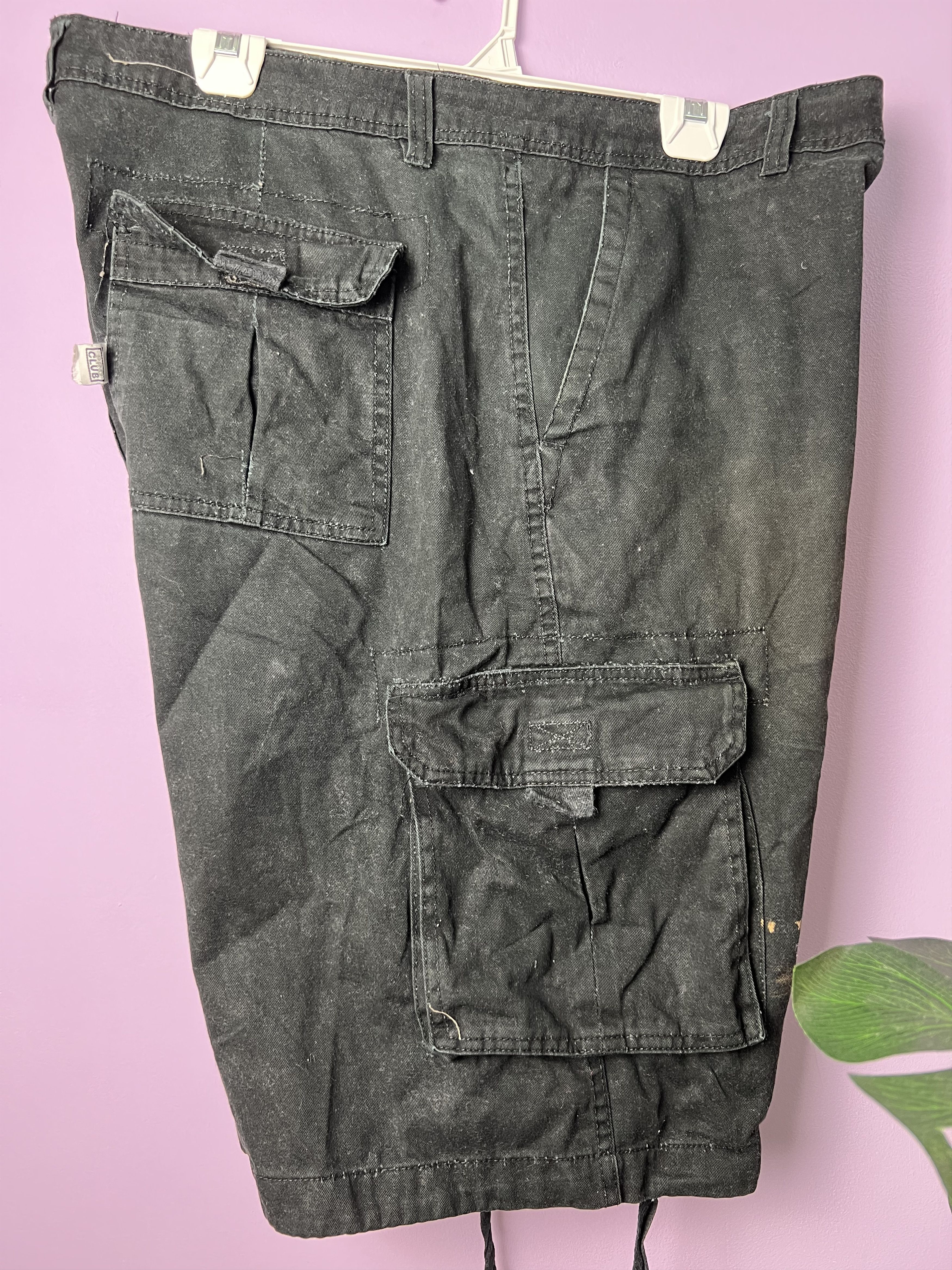 Japanese Brand 🔥Black Pro Club Cargo Pants Size US 41 - 18 Thumbnail