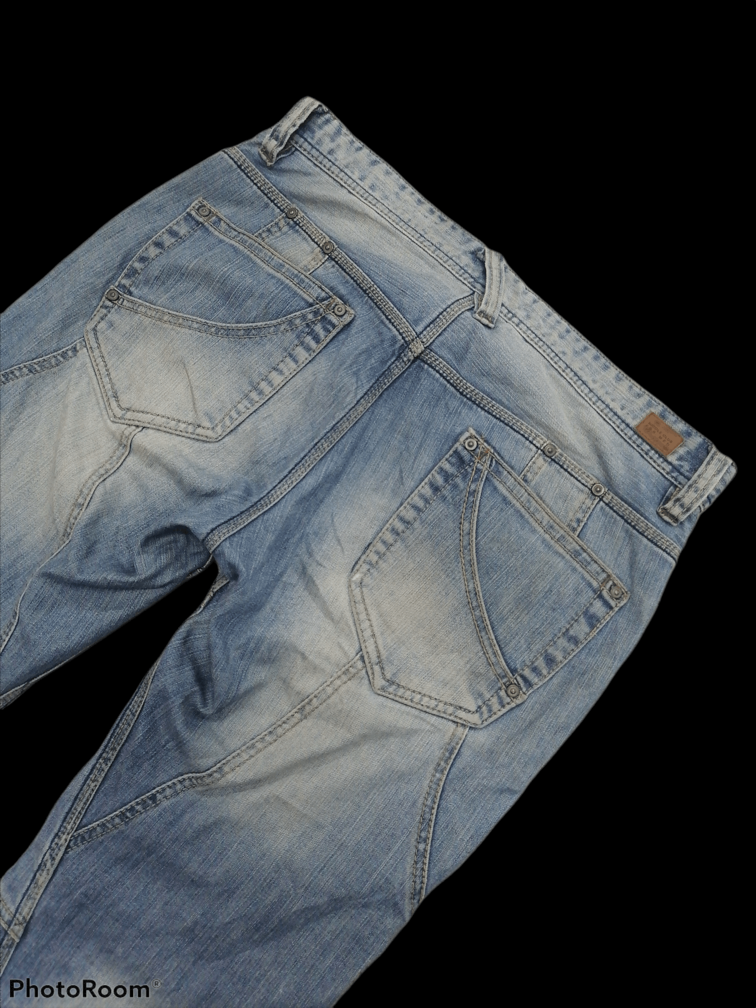 Japanese Brand Cross Stitch Twist Nicole Club Denim Pants Size US 33 - 6 Thumbnail