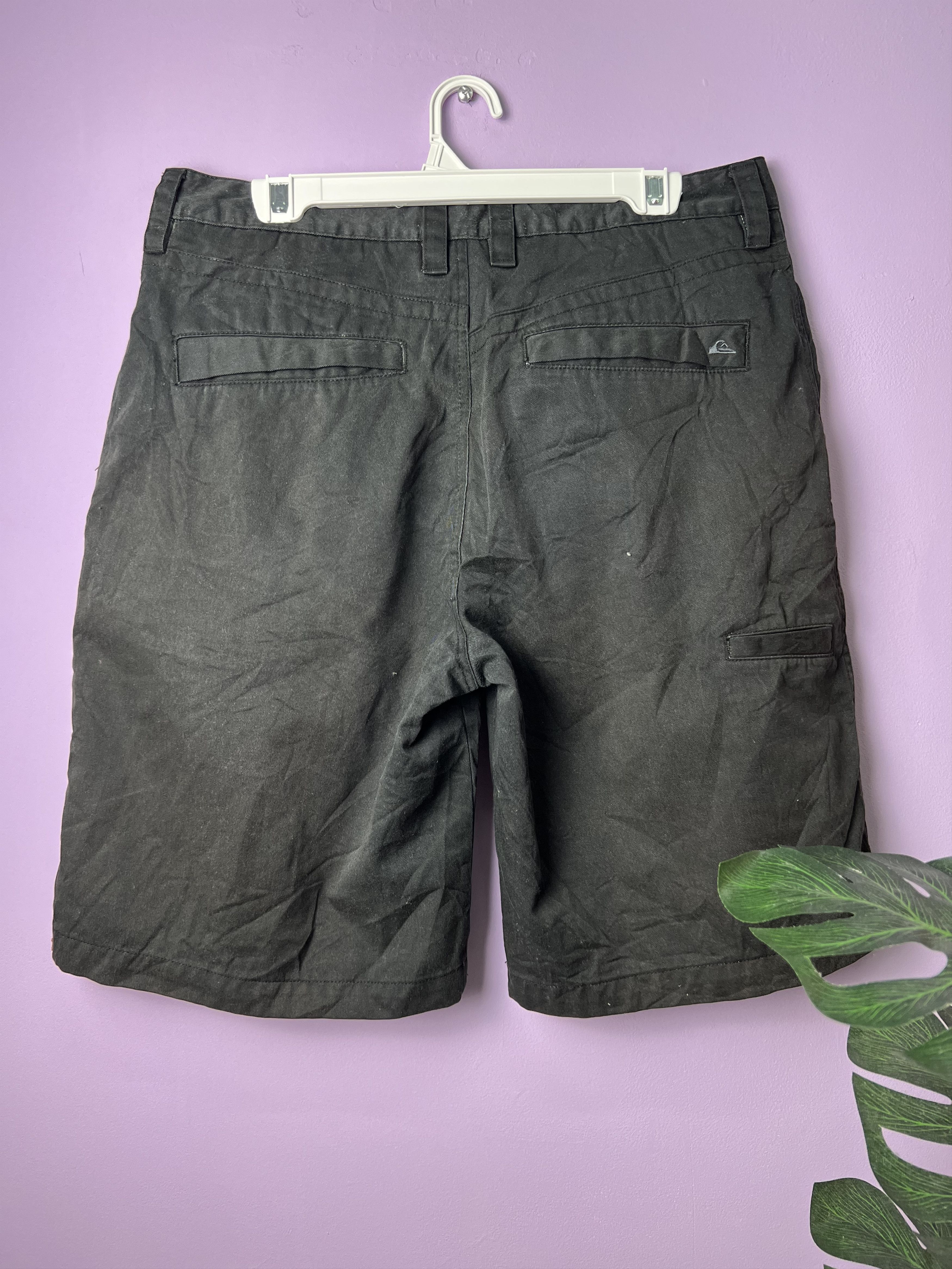 Quiksilver 🔥Sun Faded Black Quiksilver Short Pants Size US 34 / EU 50 - 2 Thumbnail