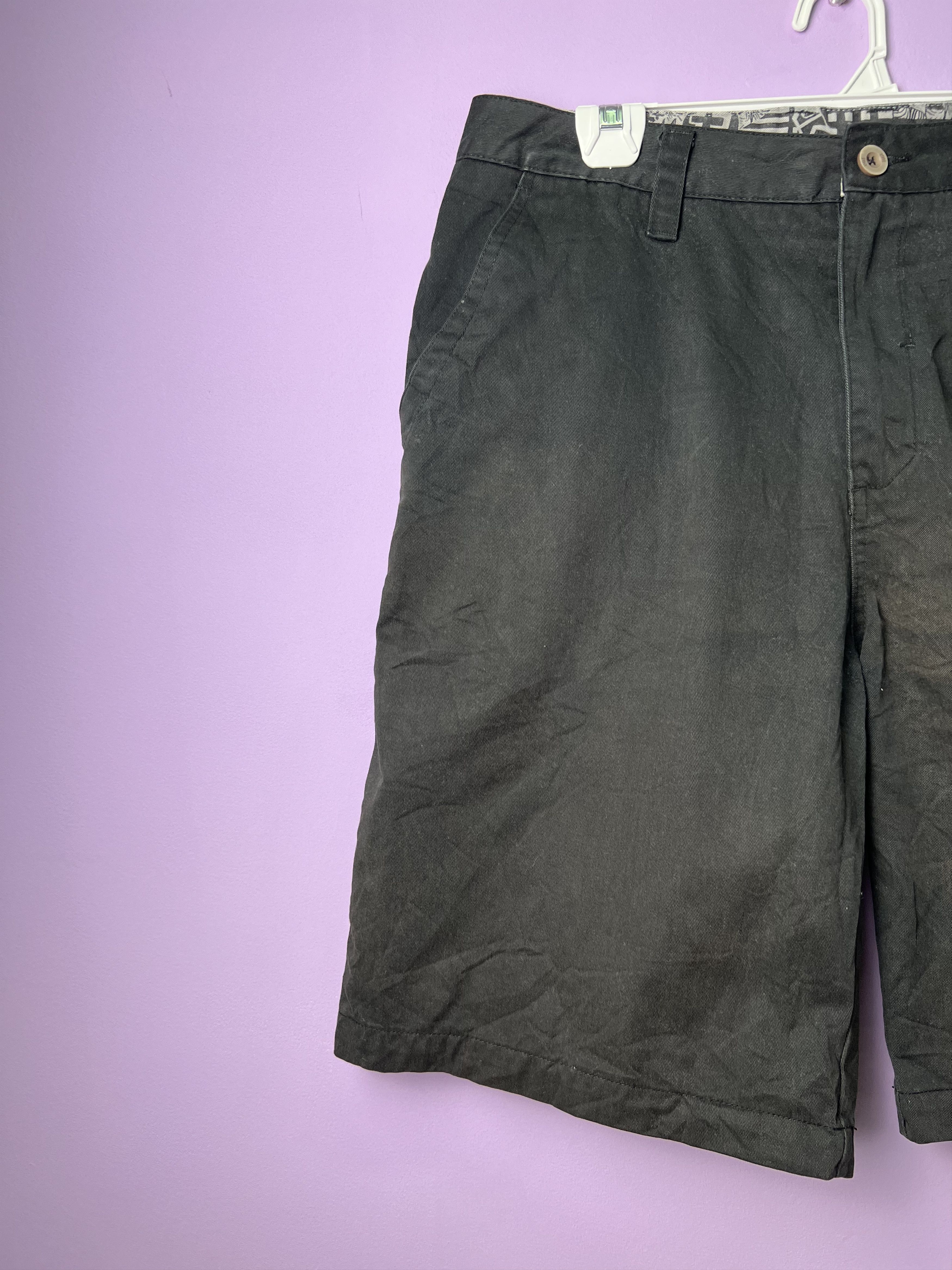 Quiksilver 🔥Sun Faded Black Quiksilver Short Pants Size US 34 / EU 50 - 3 Thumbnail