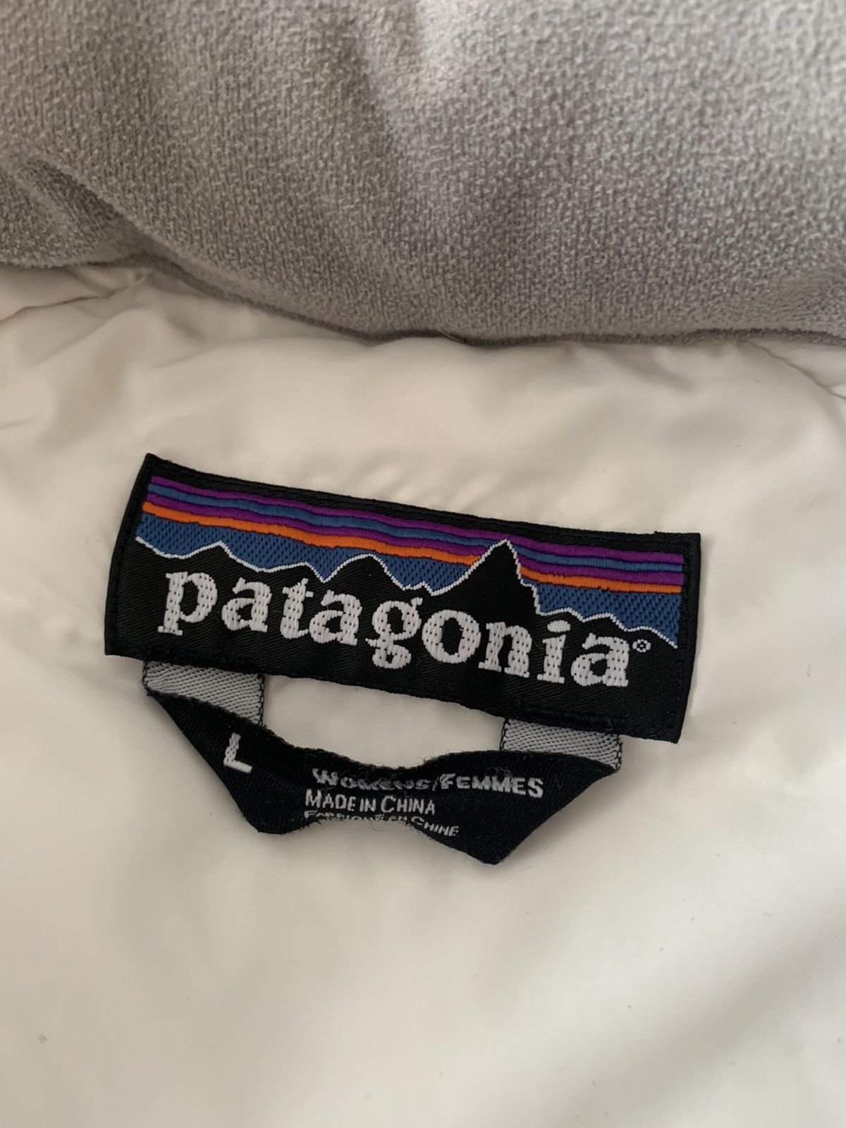 Patagonia Patagonia White Puffer Jacket Size L / US 10 / IT 46 - 10 Thumbnail