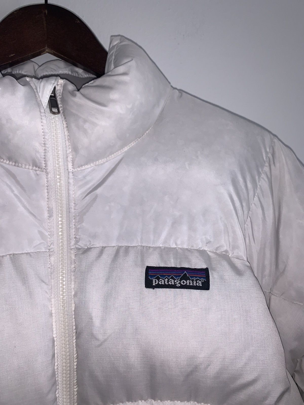 Patagonia Patagonia White Puffer Jacket Size L / US 10 / IT 46 - 9 Thumbnail