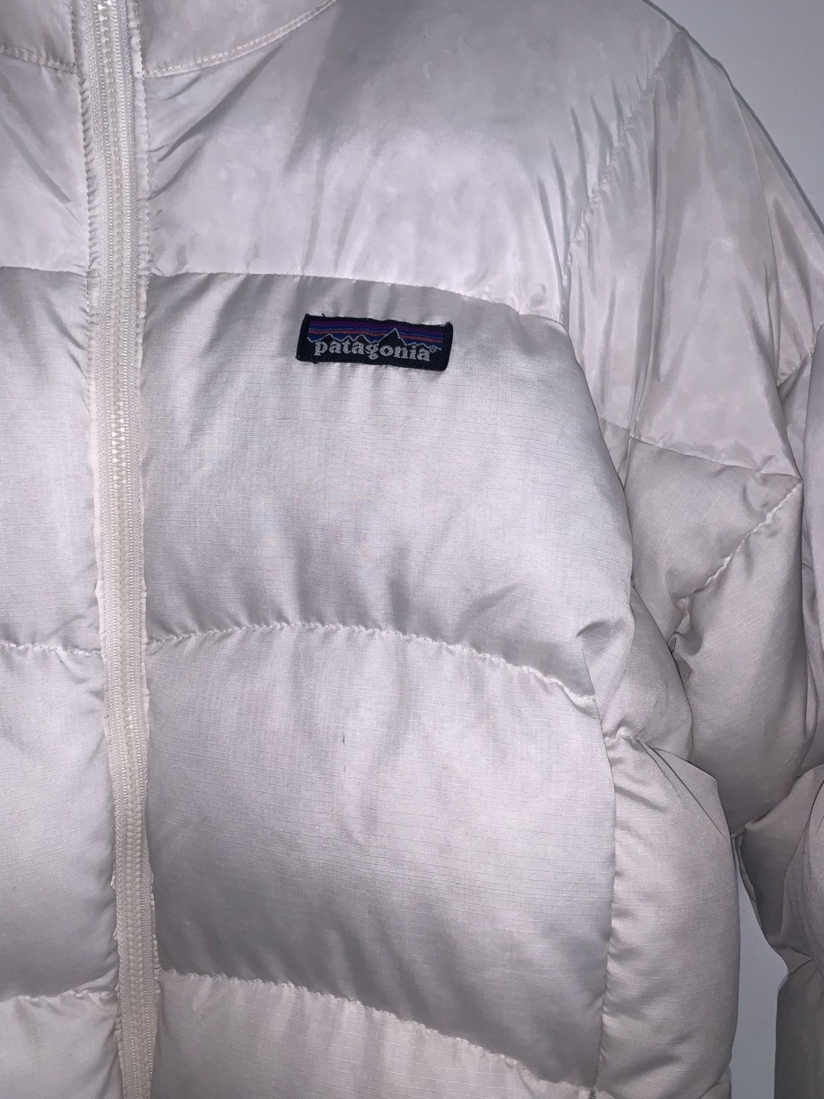 Patagonia Patagonia White Puffer Jacket Size L / US 10 / IT 46 - 8 Thumbnail