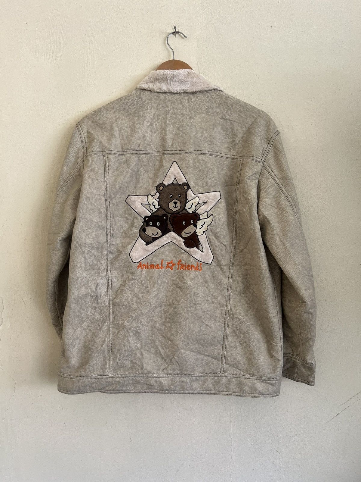 Jean Charles De Castelbajac × Vintage Vintage Animal ⭐️ Frend CastelBajac Jacket Size L / US 10 / IT 46 - 1 Thumbnail