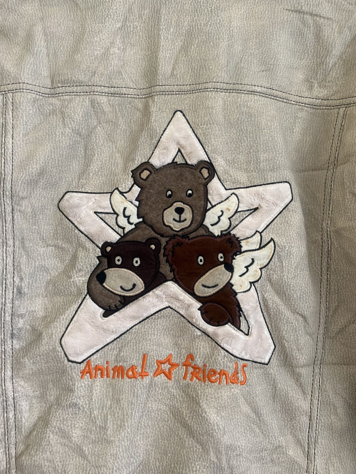 Jean Charles De Castelbajac × Vintage Vintage Animal ⭐️ Frend CastelBajac Jacket Size L / US 10 / IT 46 - 5 Thumbnail