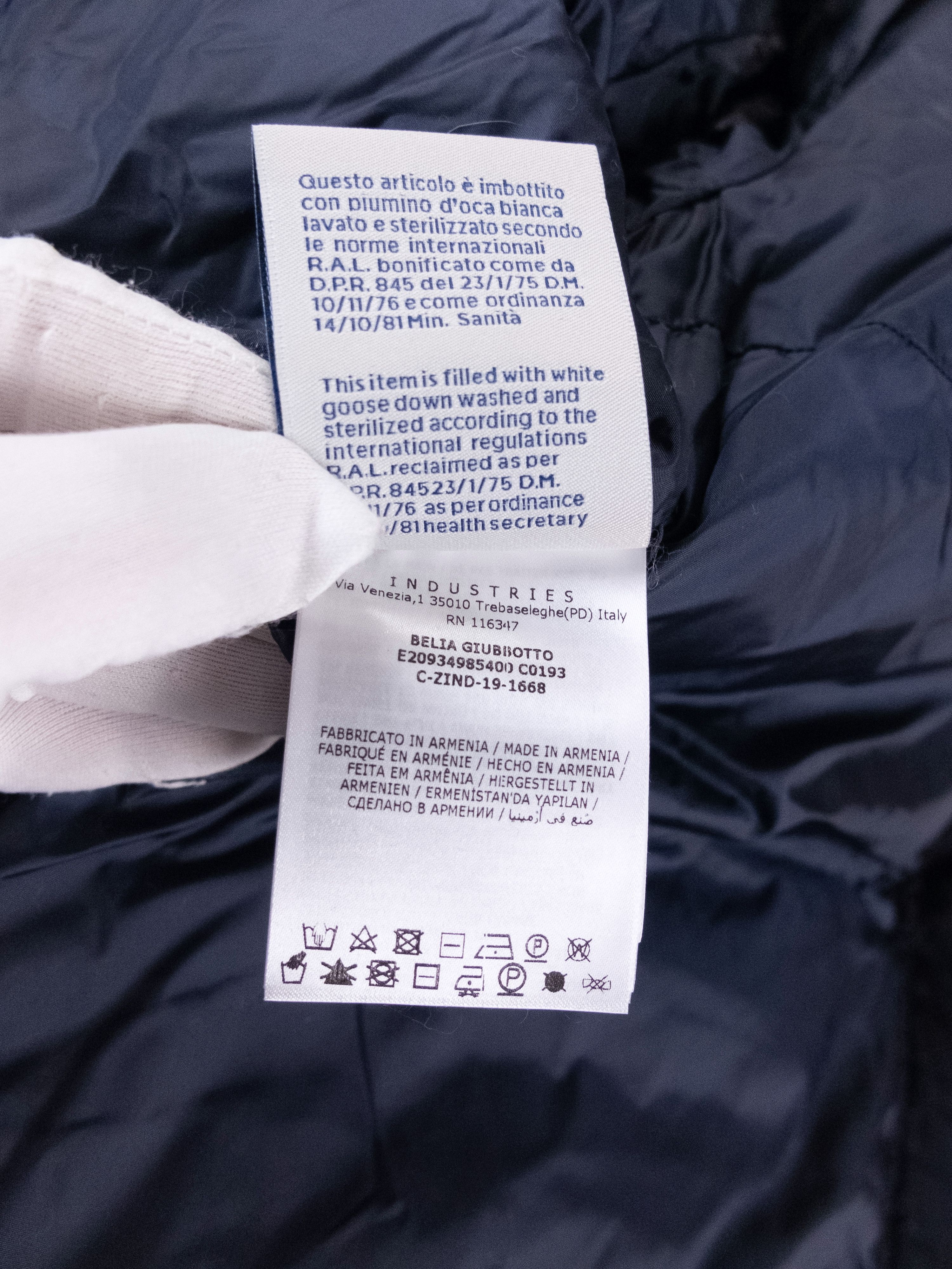 Moncler MONCLER Belia navy blue quilted down puffer jacket coat 2 Size M / US 6-8 / IT 42-44 - 9 Thumbnail