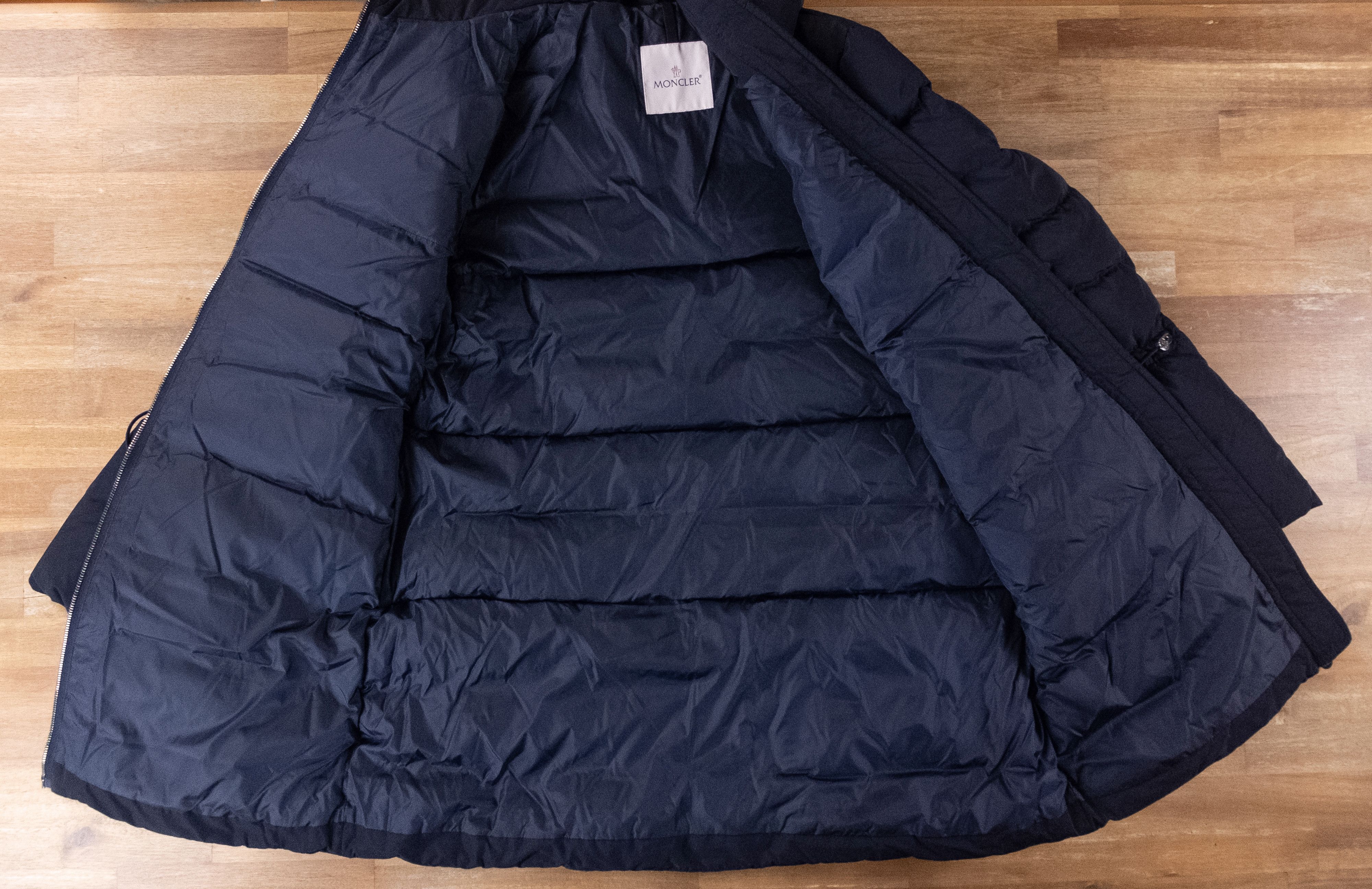 Moncler MONCLER Belia navy blue quilted down puffer jacket coat 2 Size M / US 6-8 / IT 42-44 - 7 Thumbnail