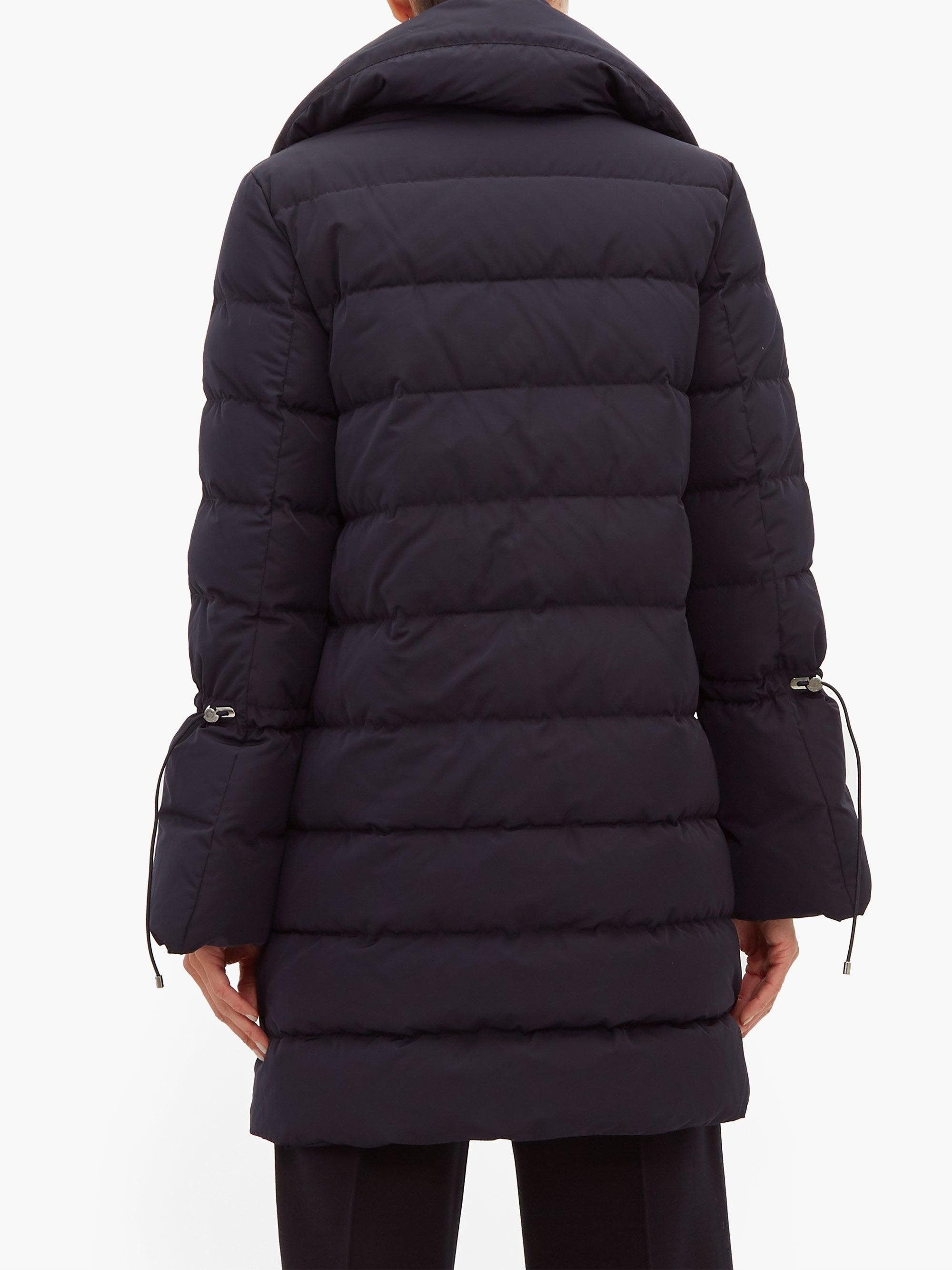 Moncler MONCLER Belia navy blue quilted down puffer jacket coat 2 Size M / US 6-8 / IT 42-44 - 3 Thumbnail