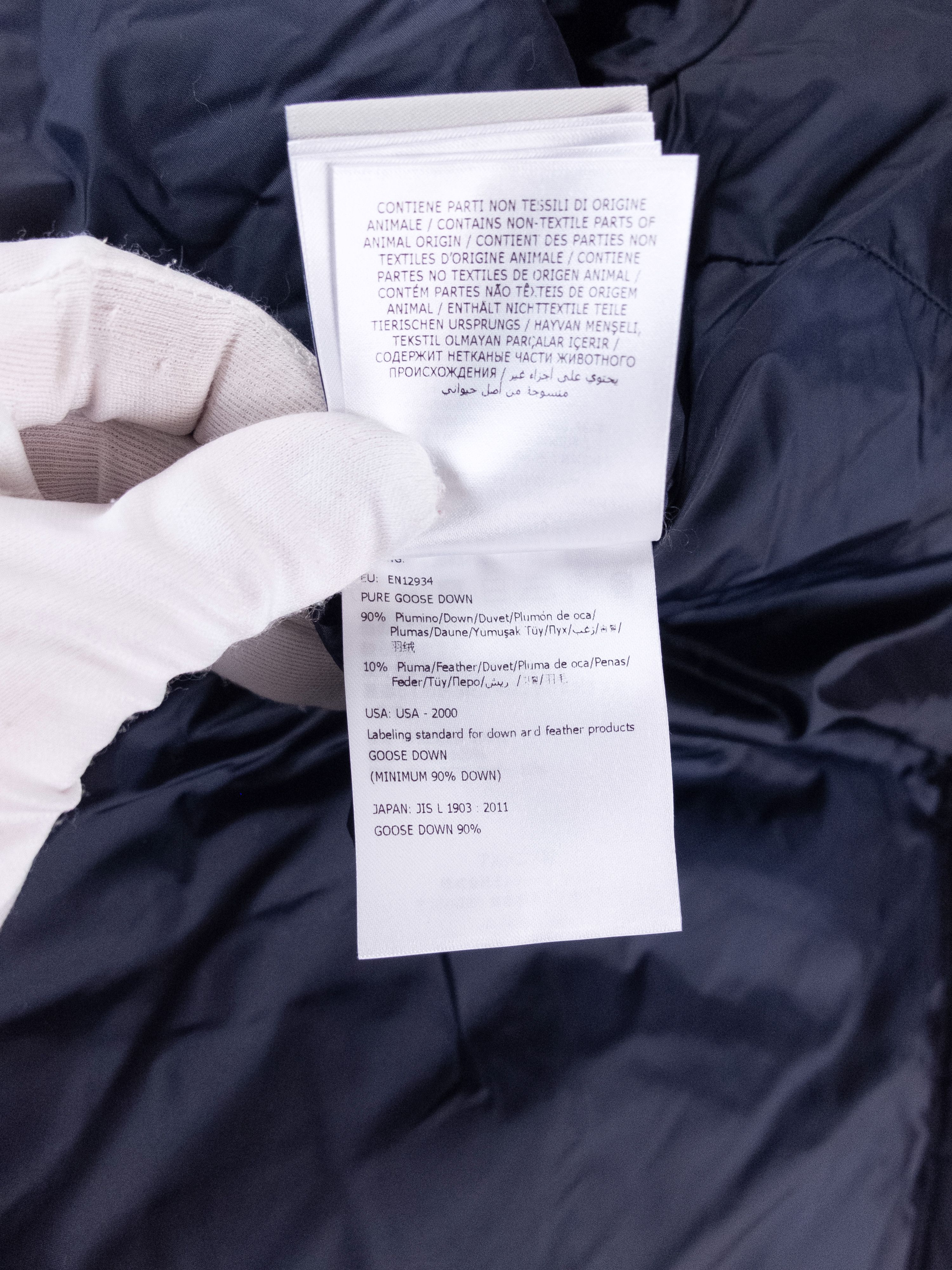 Moncler MONCLER Belia navy blue quilted down puffer jacket coat 2 Size M / US 6-8 / IT 42-44 - 11 Thumbnail