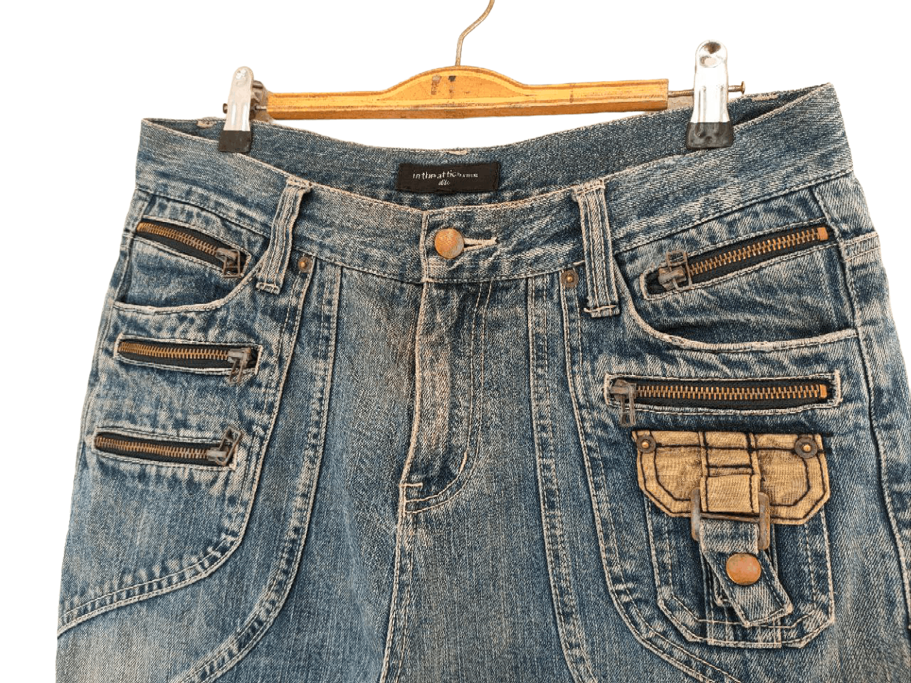 In The Attic ❎ In the Attic Denim Size US 33 - 4 Thumbnail