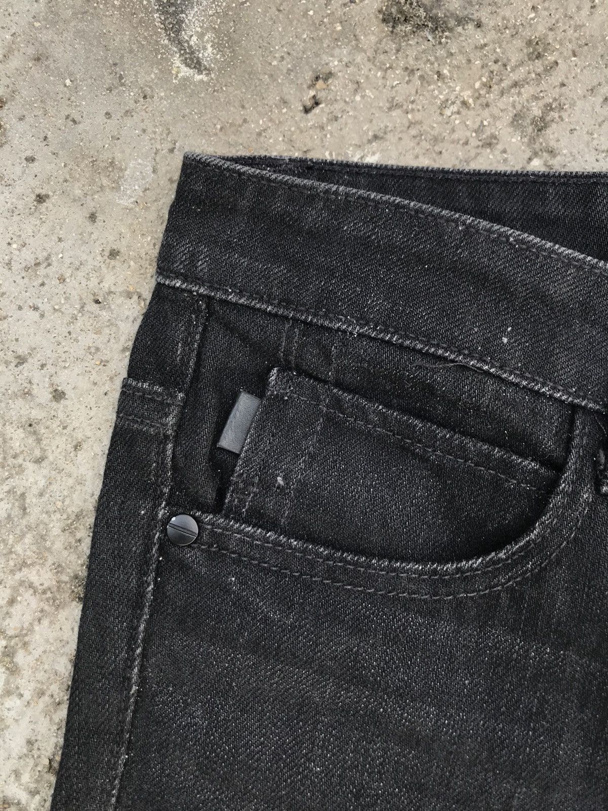 Helmut Lang HELMUT LANG Superblack Ankle Skinny Fit Jeans Size 27" / US 4 / IT 40 - 11 Thumbnail