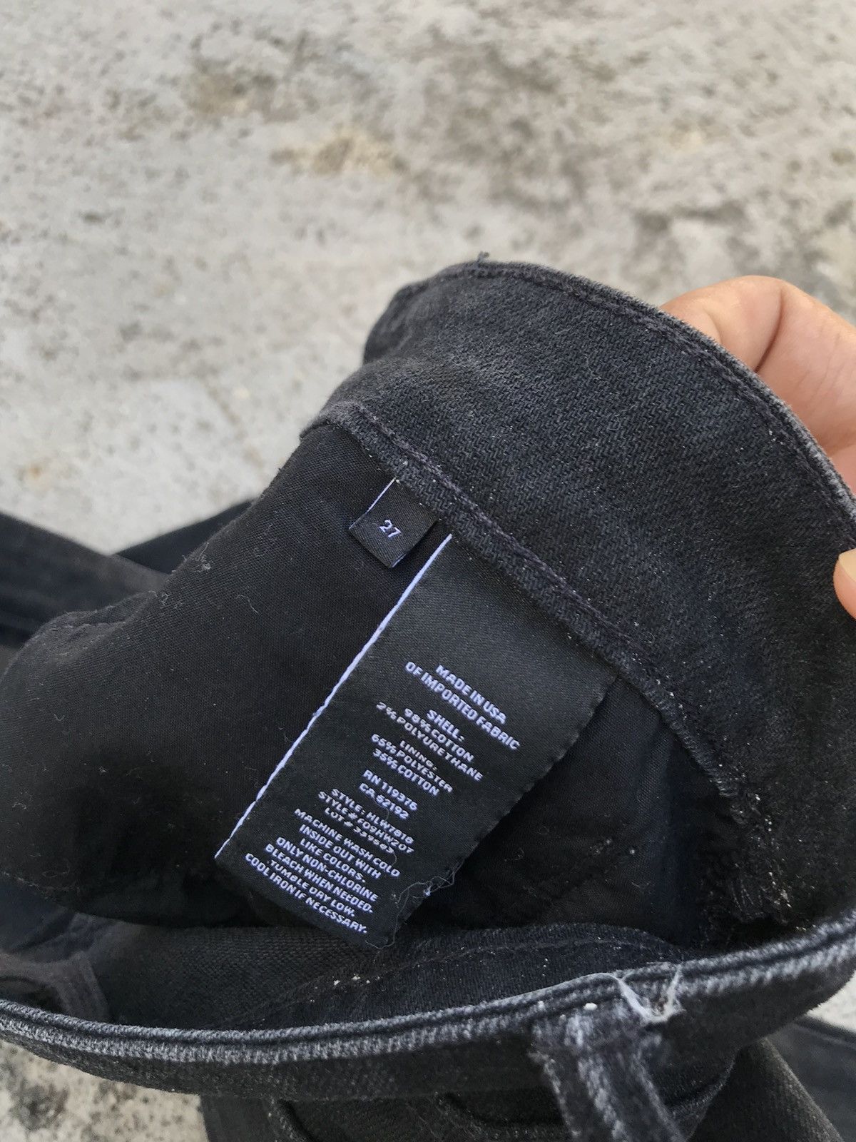 Helmut Lang HELMUT LANG Superblack Ankle Skinny Fit Jeans Size 27" / US 4 / IT 40 - 8 Thumbnail