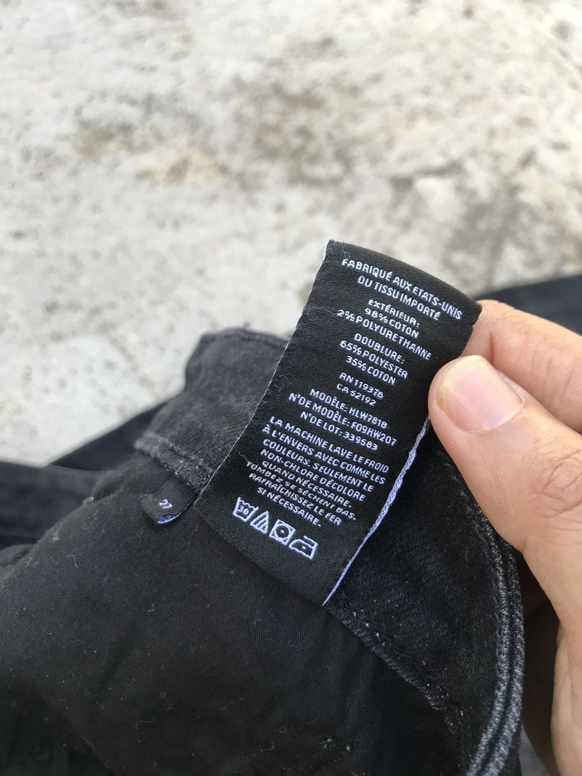 Helmut Lang HELMUT LANG Superblack Ankle Skinny Fit Jeans Size 27" / US 4 / IT 40 - 9 Thumbnail