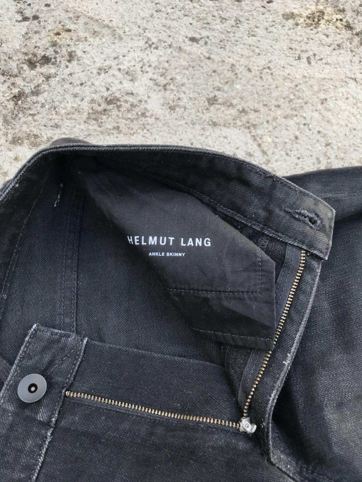 Helmut Lang HELMUT LANG Superblack Ankle Skinny Fit Jeans Size 27" / US 4 / IT 40 - 6 Thumbnail