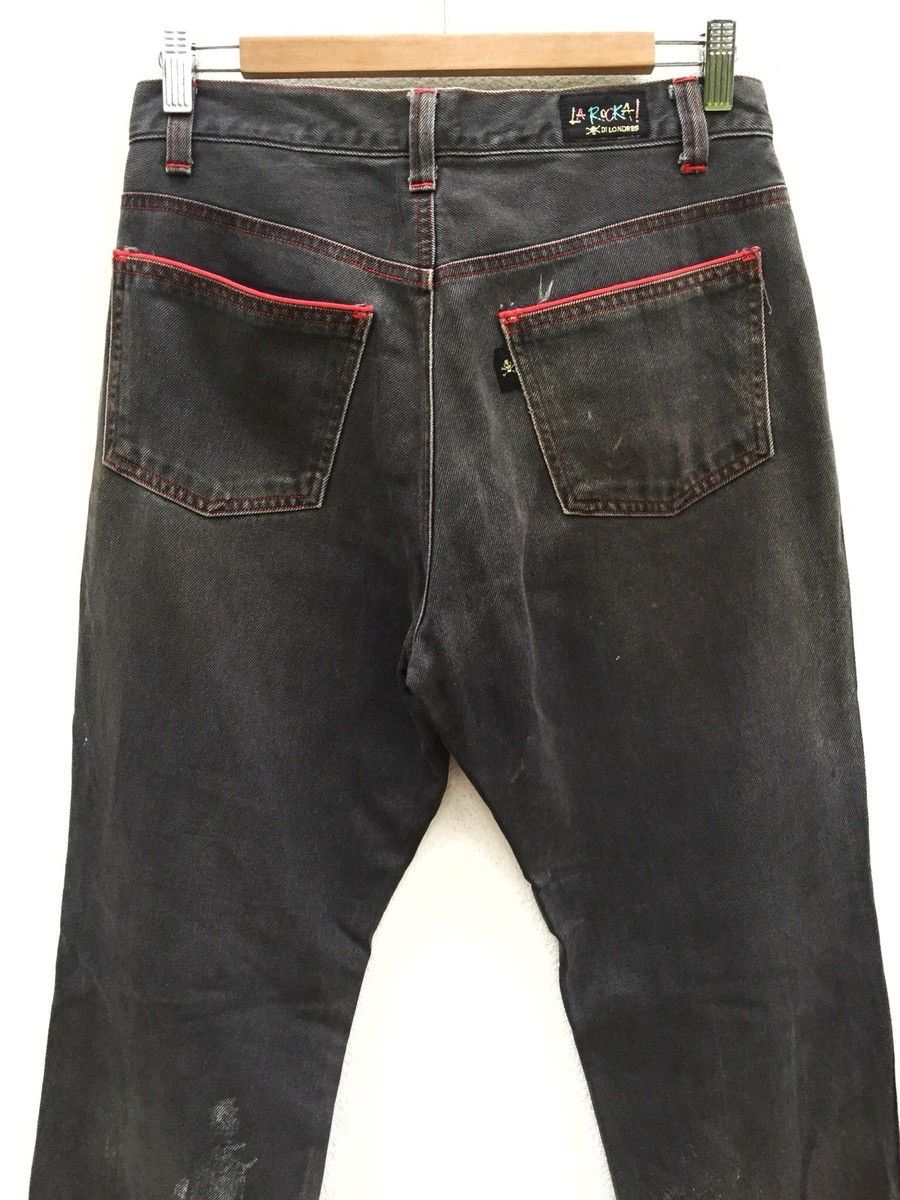 A.F.F.A. La Rocka 💀 Di Londres 🇬🇧 Sedi 666 Punk Denim Size US 30 / EU 46 - 1 Thumbnail