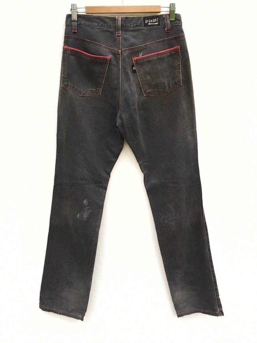 A.F.F.A. La Rocka 💀 Di Londres 🇬🇧 Sedi 666 Punk Denim Size US 30 / EU 46 - 3 Thumbnail
