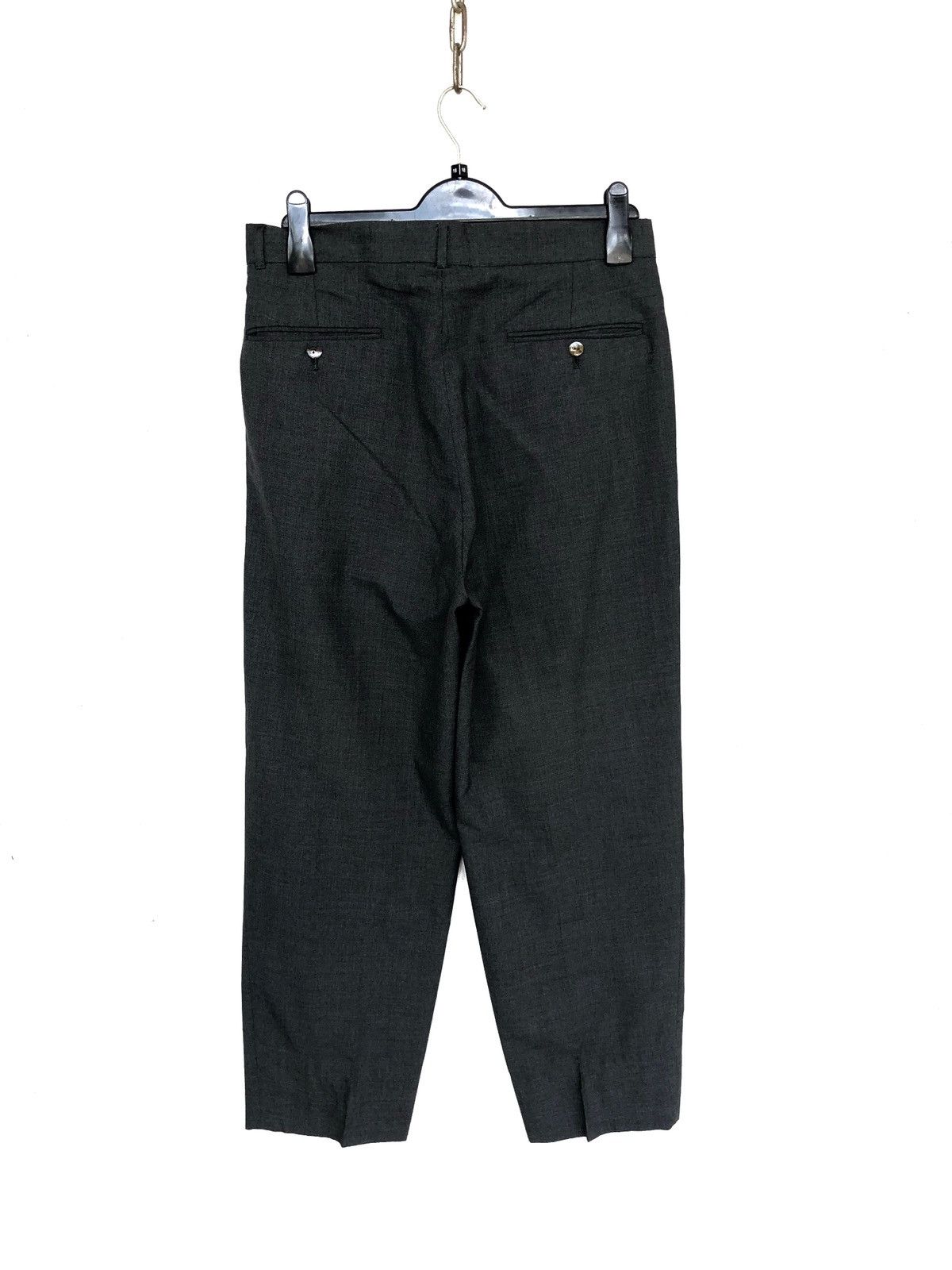 Jean Paul Gaultier Vintage JPG Homme Wool Minimal 🎈Gabardine Trousers Pant Size US 32 / EU 48 - 6 Thumbnail