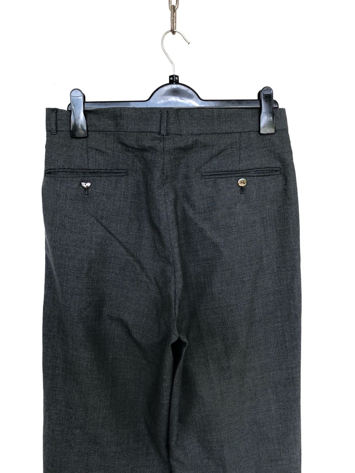 Jean Paul Gaultier Vintage JPG Homme Wool Minimal 🎈Gabardine Trousers Pant Size US 32 / EU 48 - 7 Thumbnail