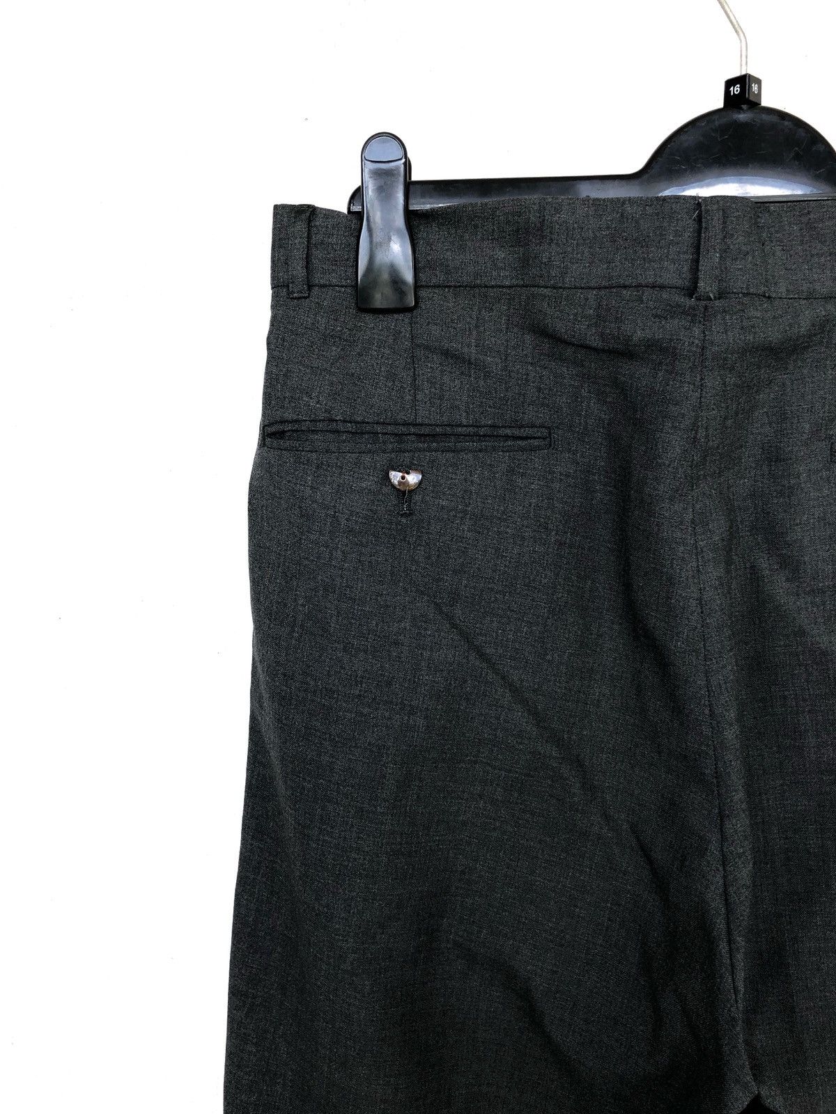Jean Paul Gaultier Vintage JPG Homme Wool Minimal 🎈Gabardine Trousers Pant Size US 32 / EU 48 - 8 Thumbnail