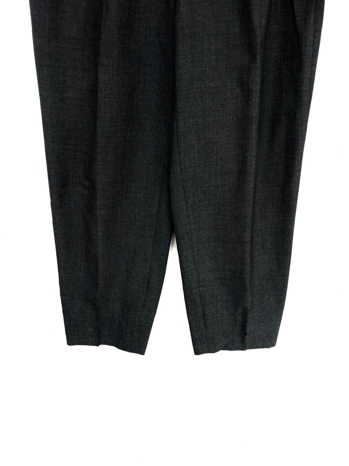 Jean Paul Gaultier Vintage JPG Homme Wool Minimal 🎈Gabardine Trousers Pant Size US 32 / EU 48 - 3 Thumbnail