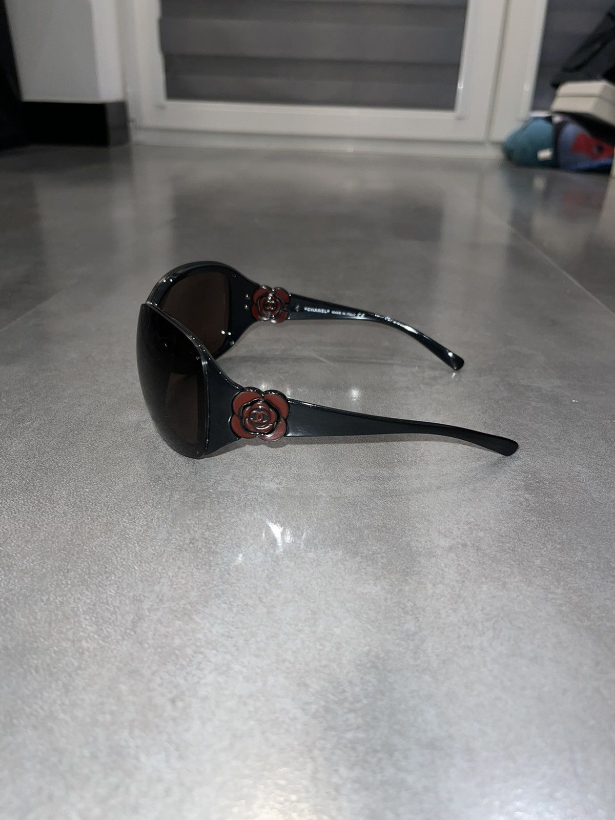 Chanel Chanel 6032 C.888/73 Brown Shield Sunglasses Size ONE SIZE - 5 Thumbnail
