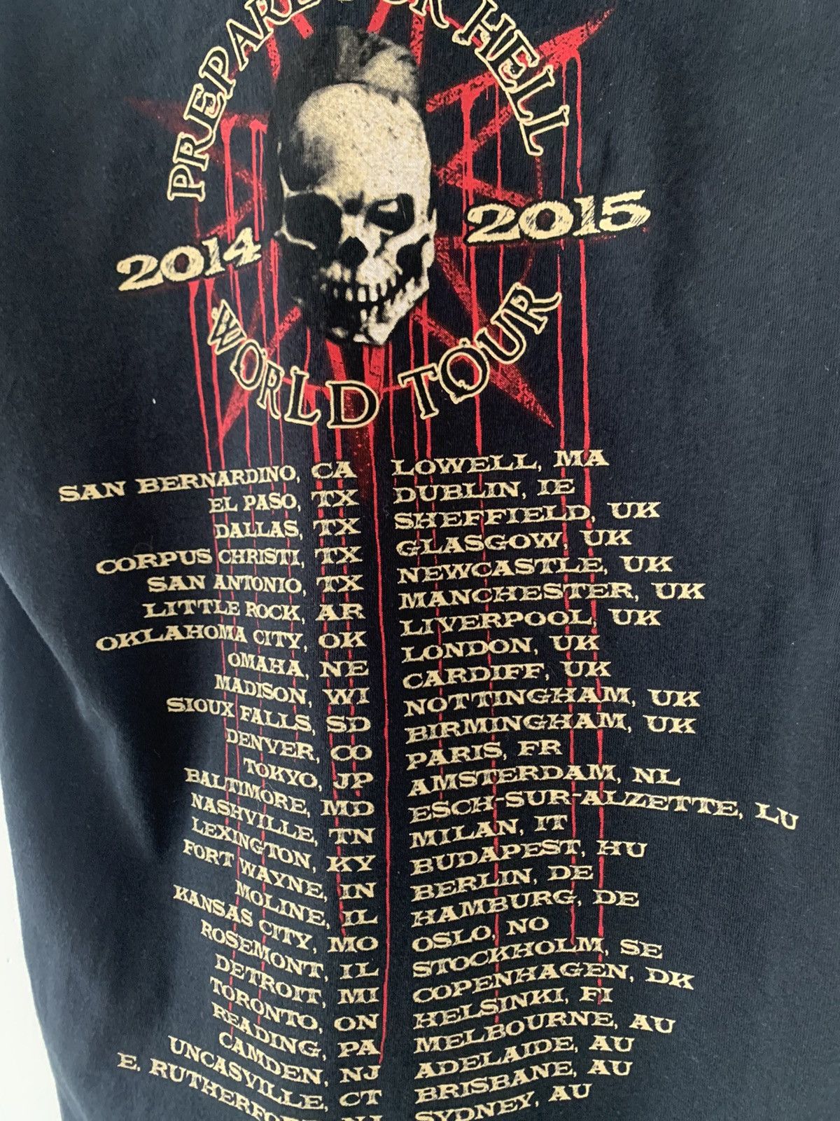 Band Tees Slipknot Black T-Shirt Size US S / EU 44-46 / 1 - 5 Thumbnail
