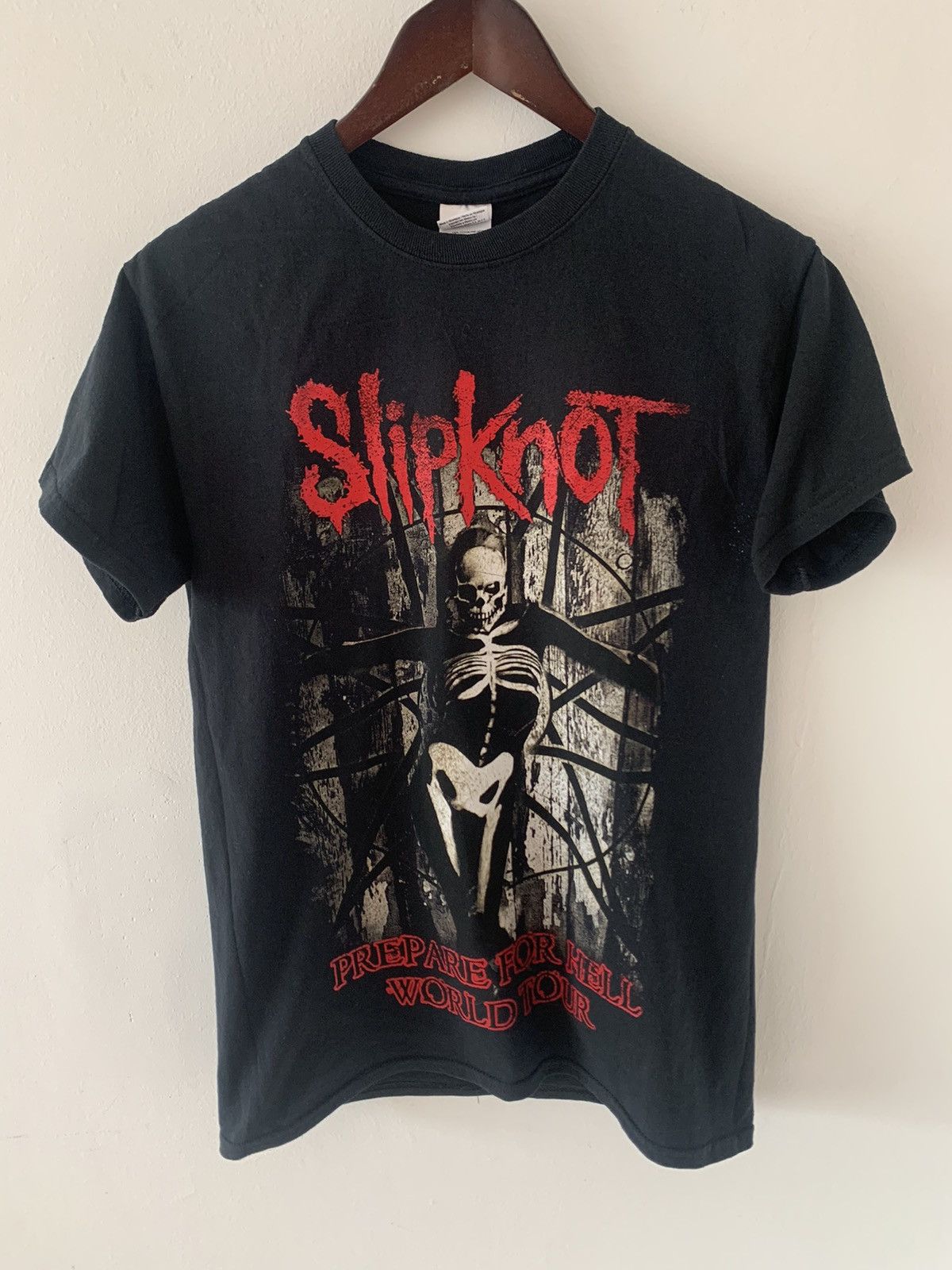 Band Tees Slipknot Black T-Shirt Size US S / EU 44-46 / 1 - 1 Thumbnail