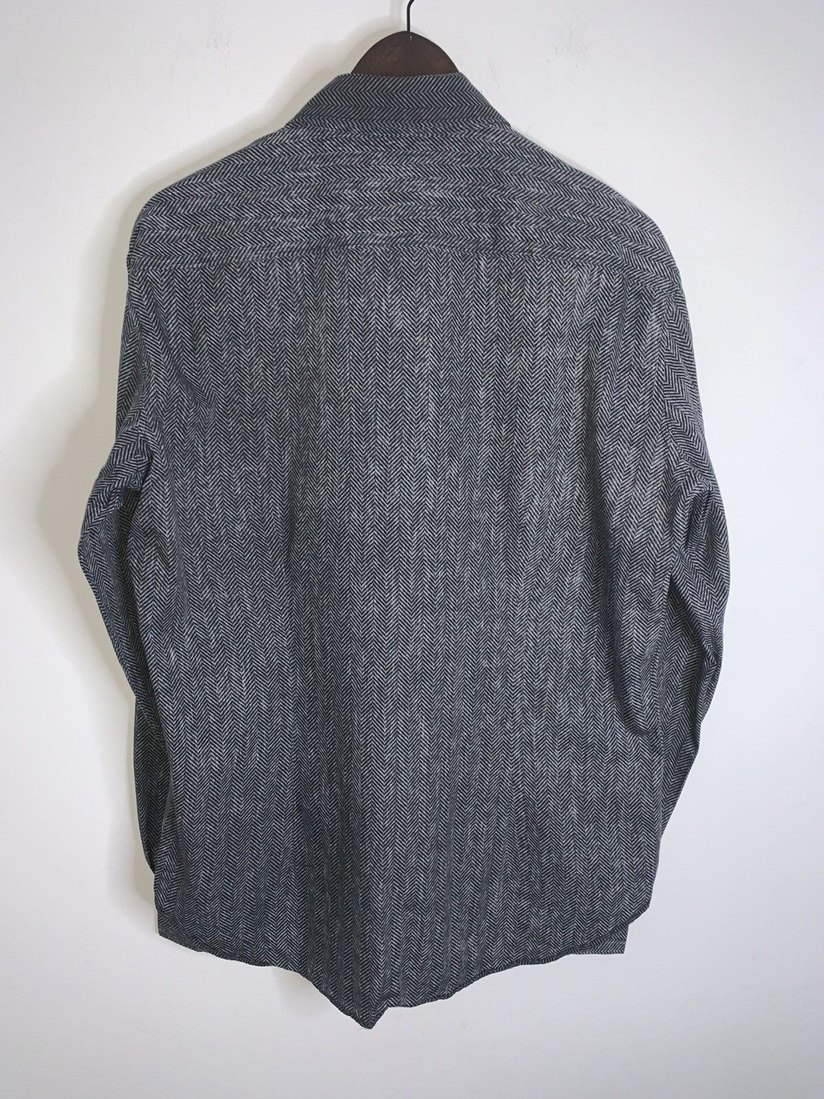 Missoni Missoni Grey Cotton Shirt Size US L / EU 52-54 / 3 - 2 Thumbnail