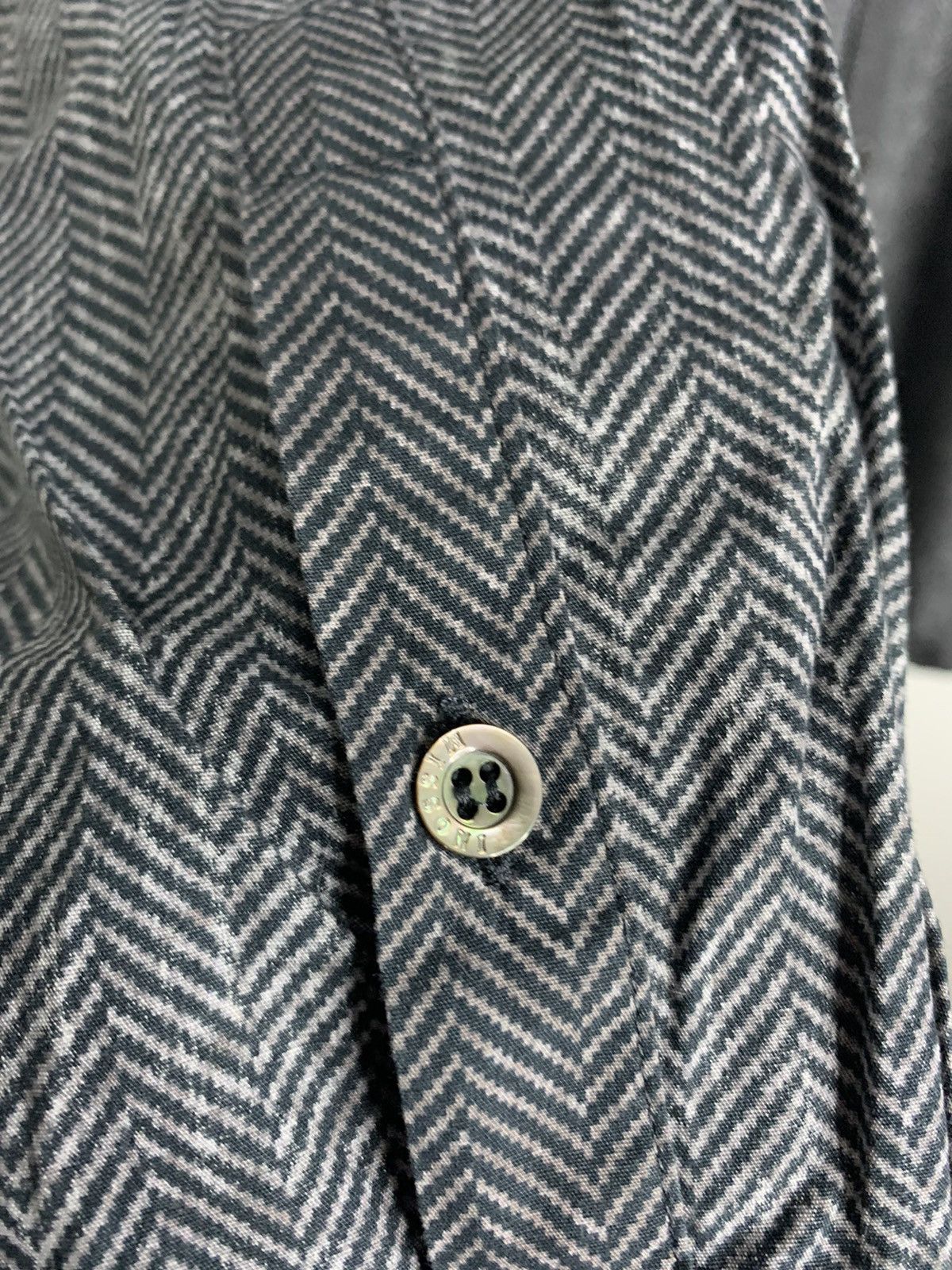 Missoni Missoni Grey Cotton Shirt Size US L / EU 52-54 / 3 - 4 Thumbnail