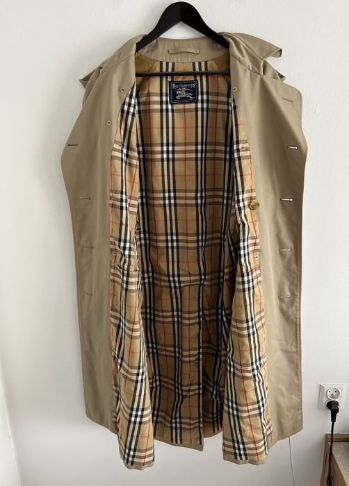 burberry trench coat size 56