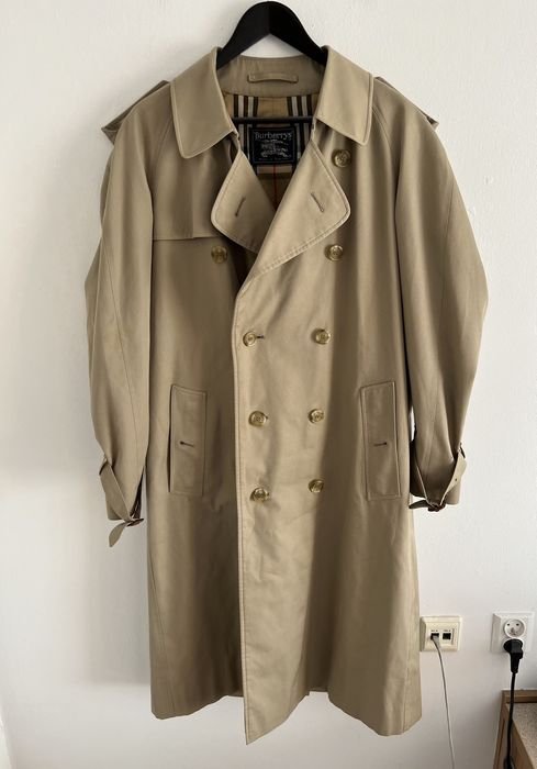 Burberry trench coat outlet size 56