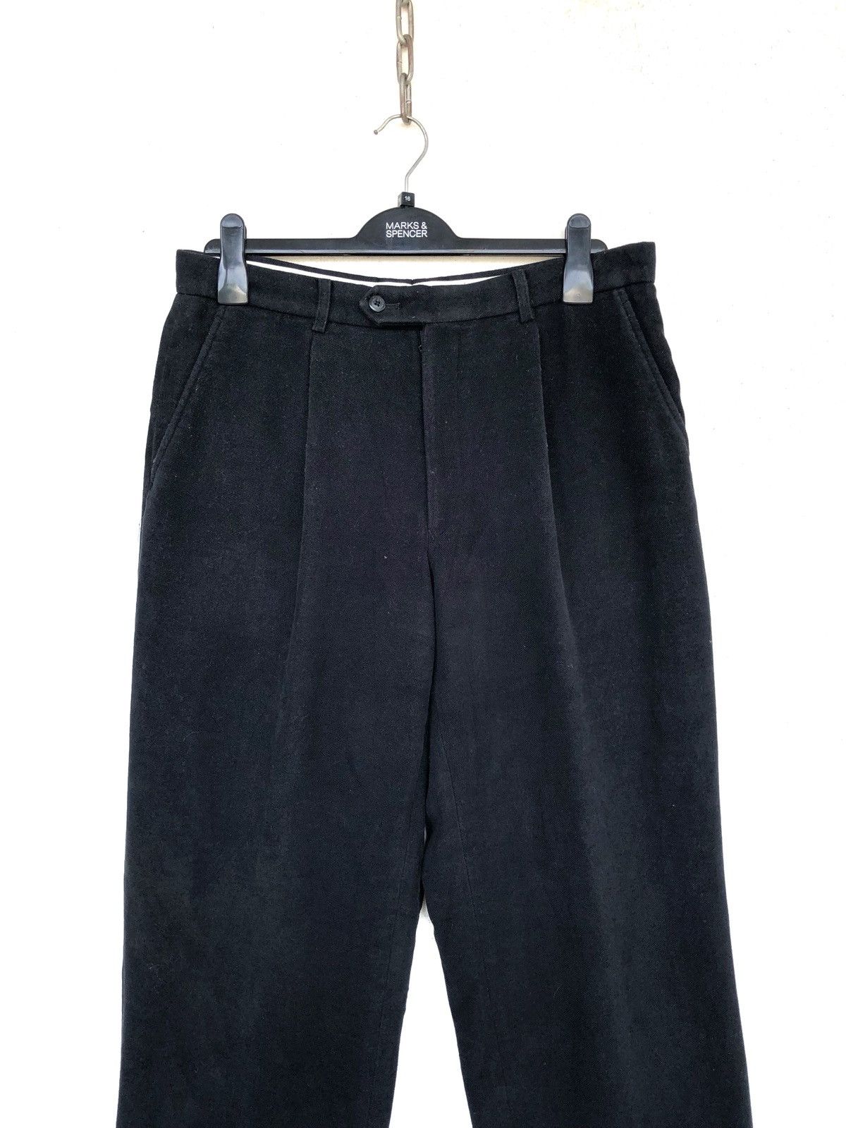 Burberry Burberry London 🎈Gabardine Cotton Wool Pants Size US 32 / EU 48 - 3 Thumbnail