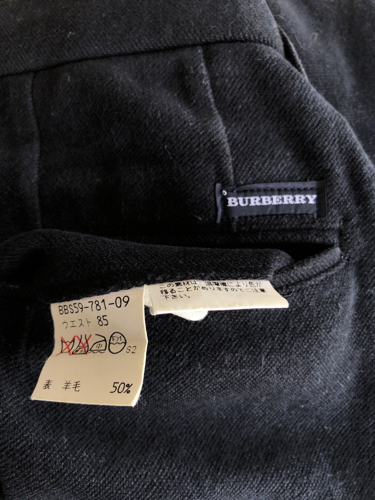 Burberry Burberry London 🎈Gabardine Cotton Wool Pants Size US 32 / EU 48 - 9 Thumbnail